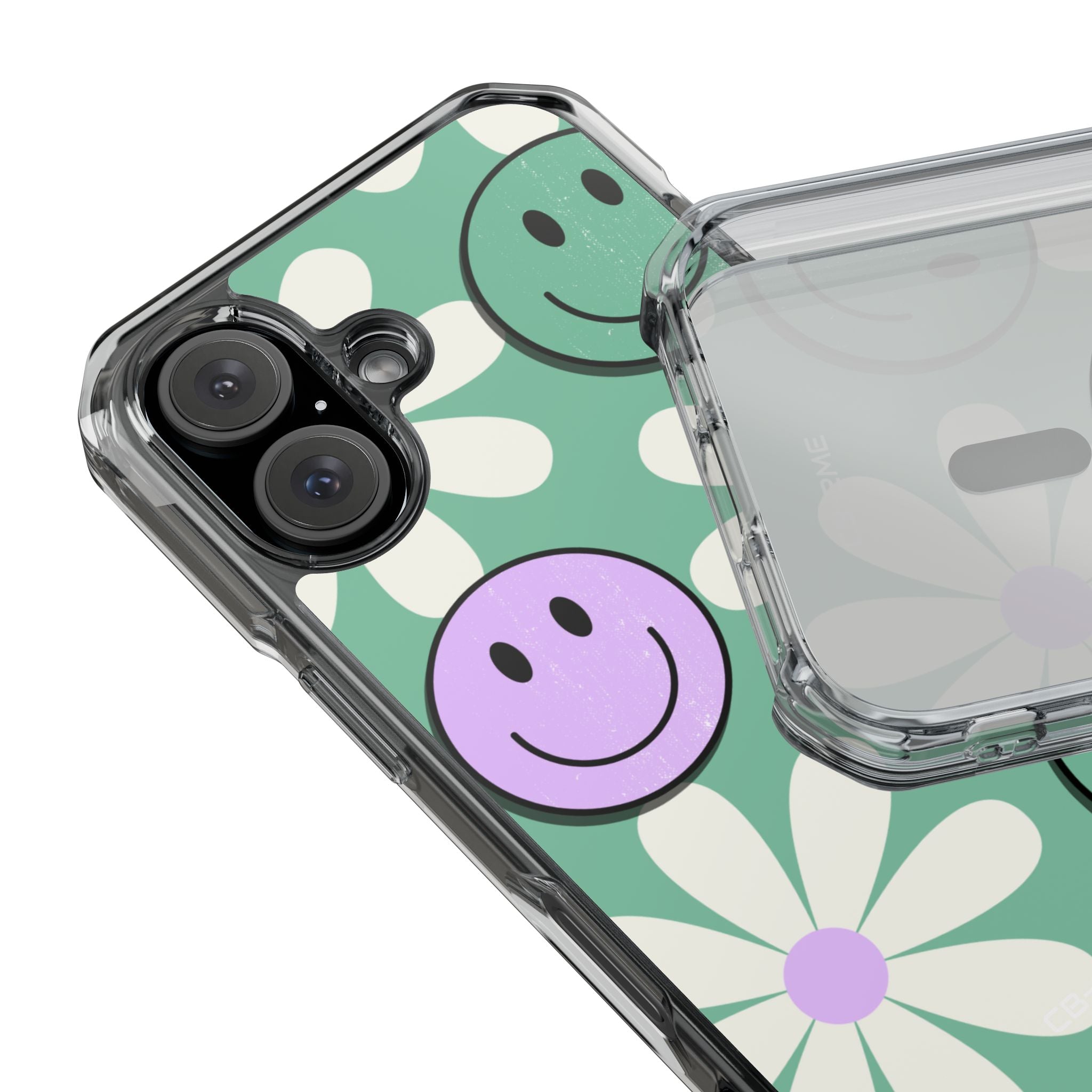 Playful Retro Blooms iPhone Case - Impact