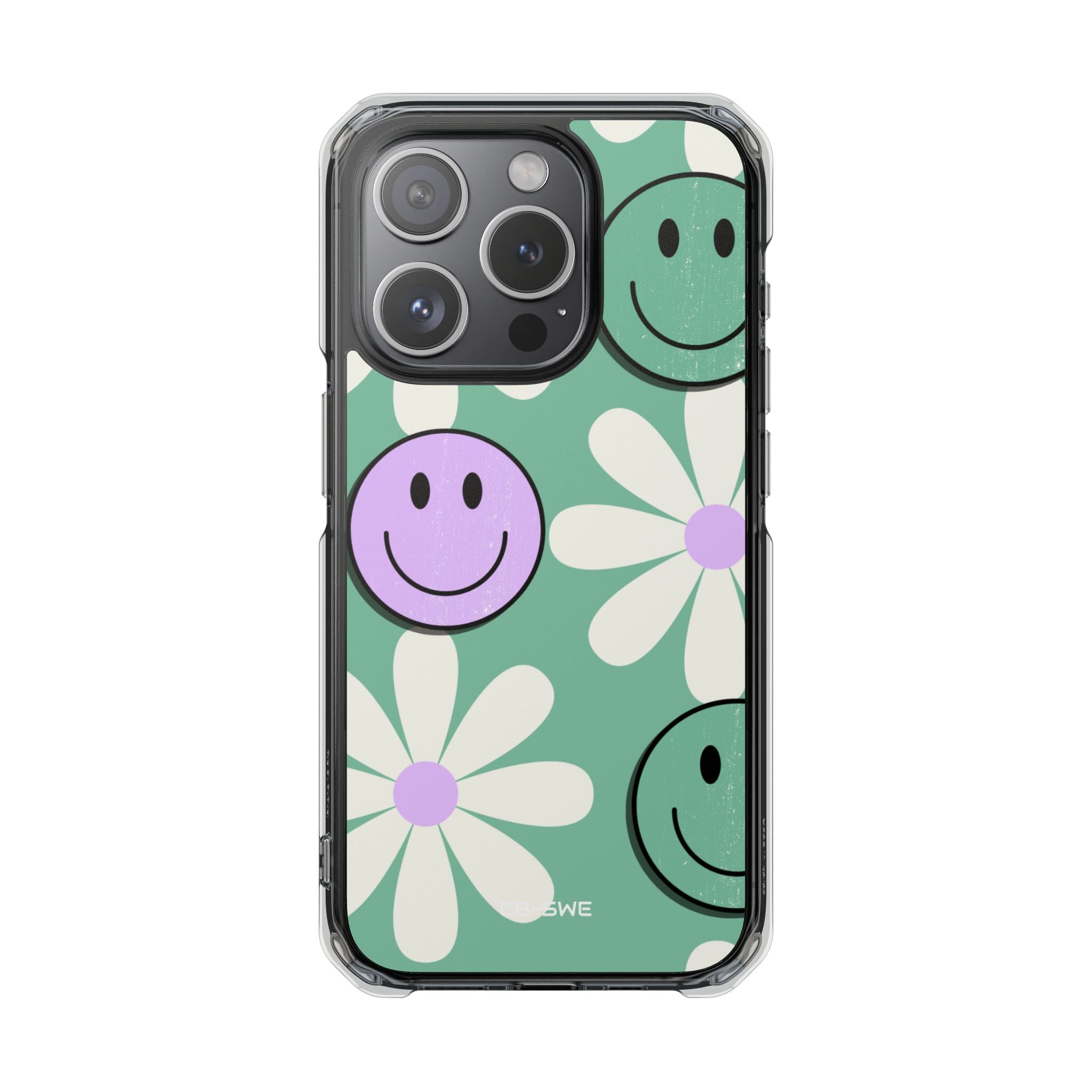 Playful Retro Blooms iPhone Case - Impact