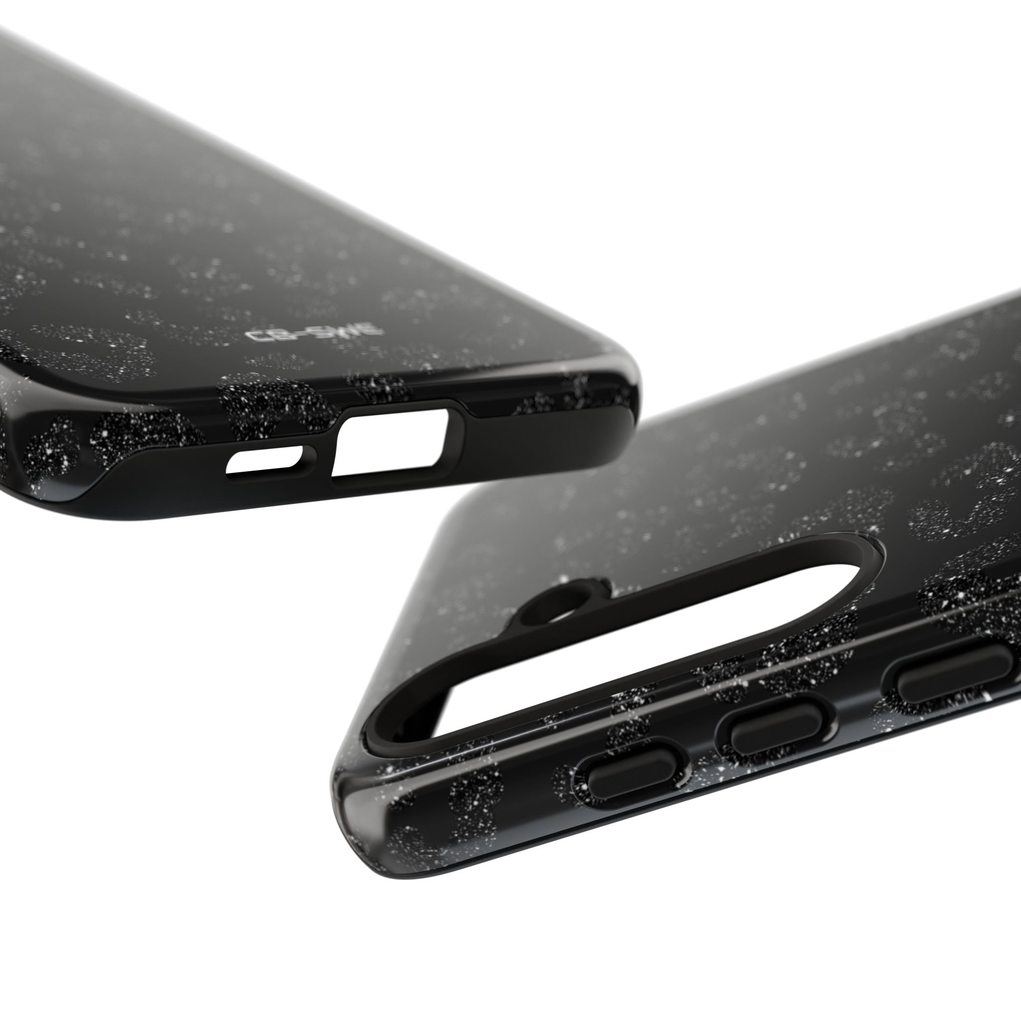Glittery Leopard Elegance - Samsung Case