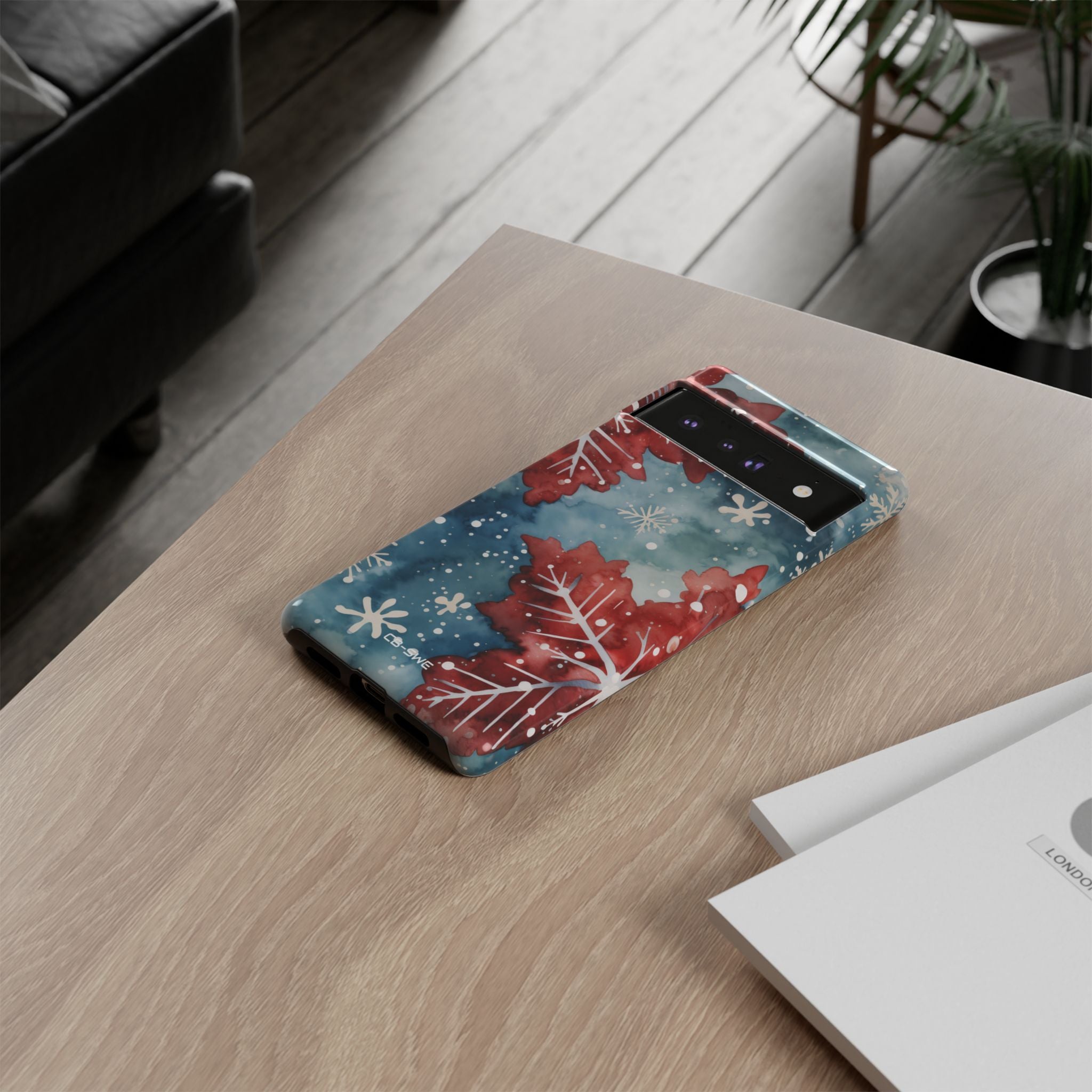 Winter Leaves Dance - Google Pixel Case