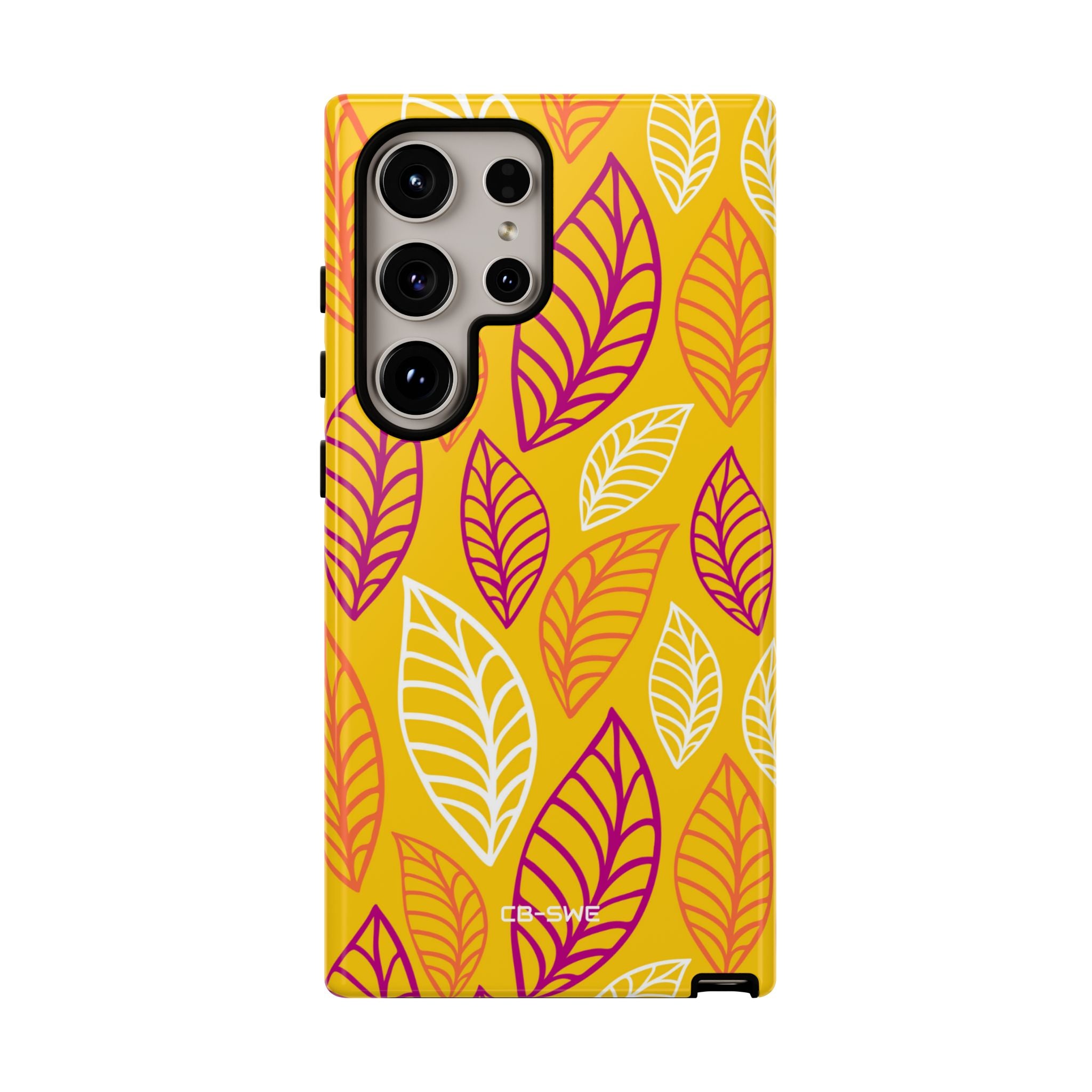 Vibrant Leaf Symphony - Samsung Case
