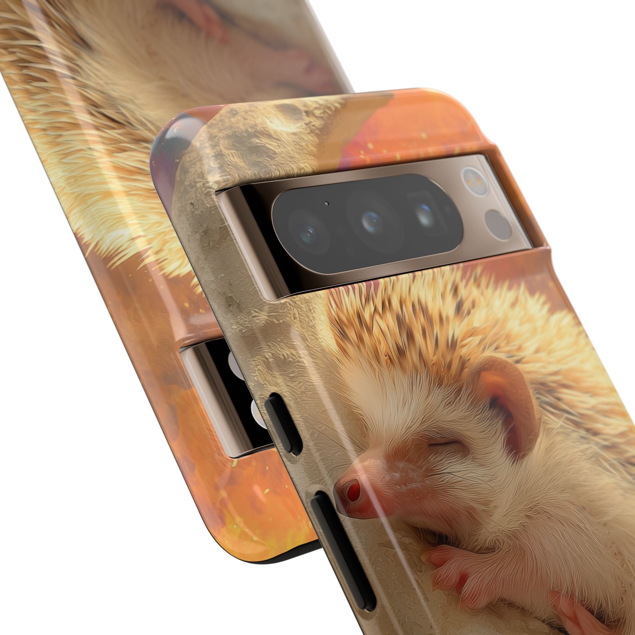 Hedgehog Rests Dreaming - Google Pixel Case