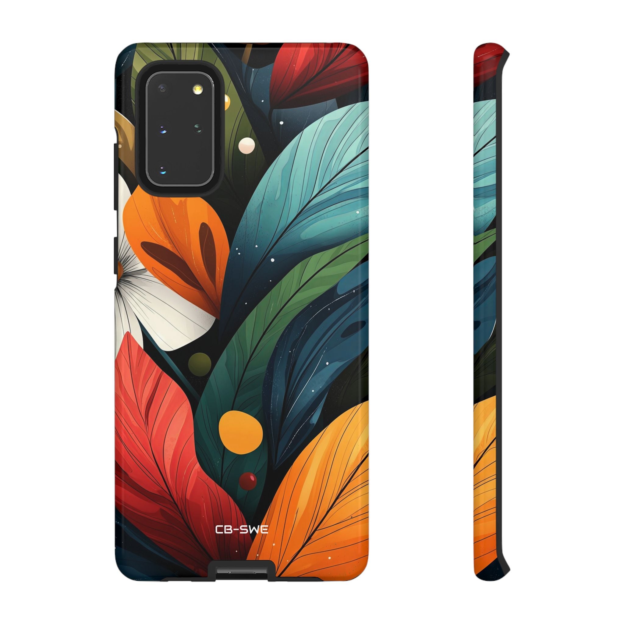 Vibrant Floral Symphony - Samsung Case