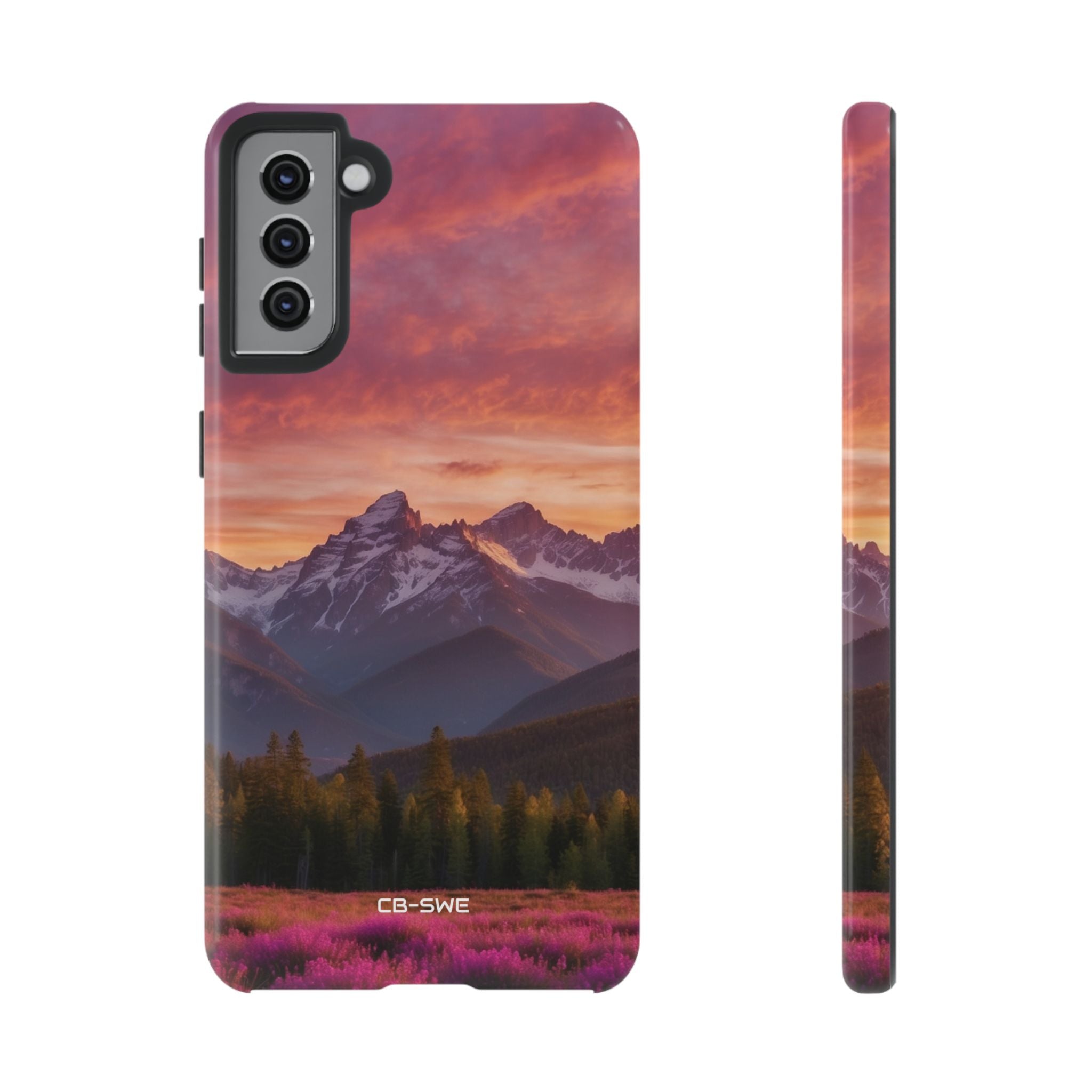 Mountain Peaks Glow - Samsung Case