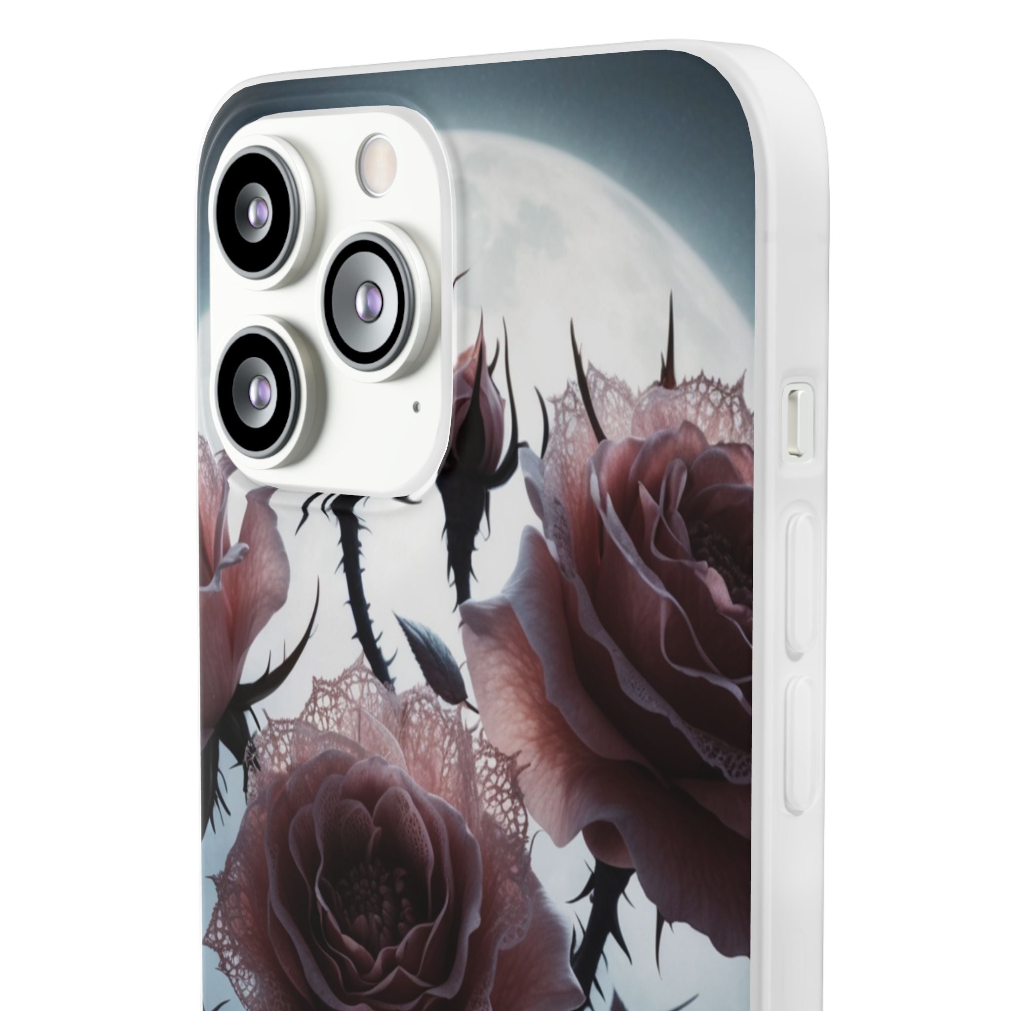 Luminous Rose Thorns iPhone 13 Pro Max - Soft