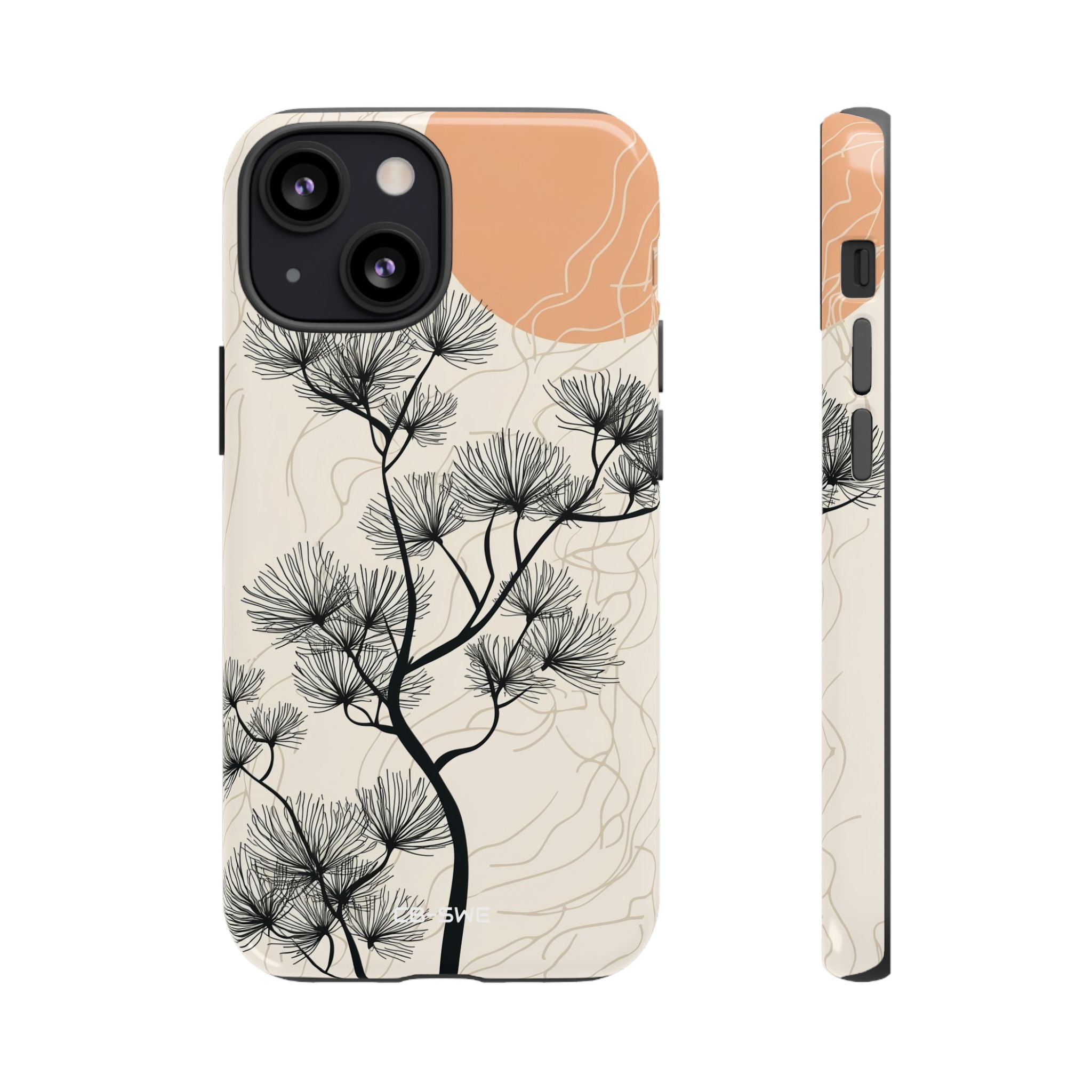Gentle Sun Embraces Tree - iPhone Case