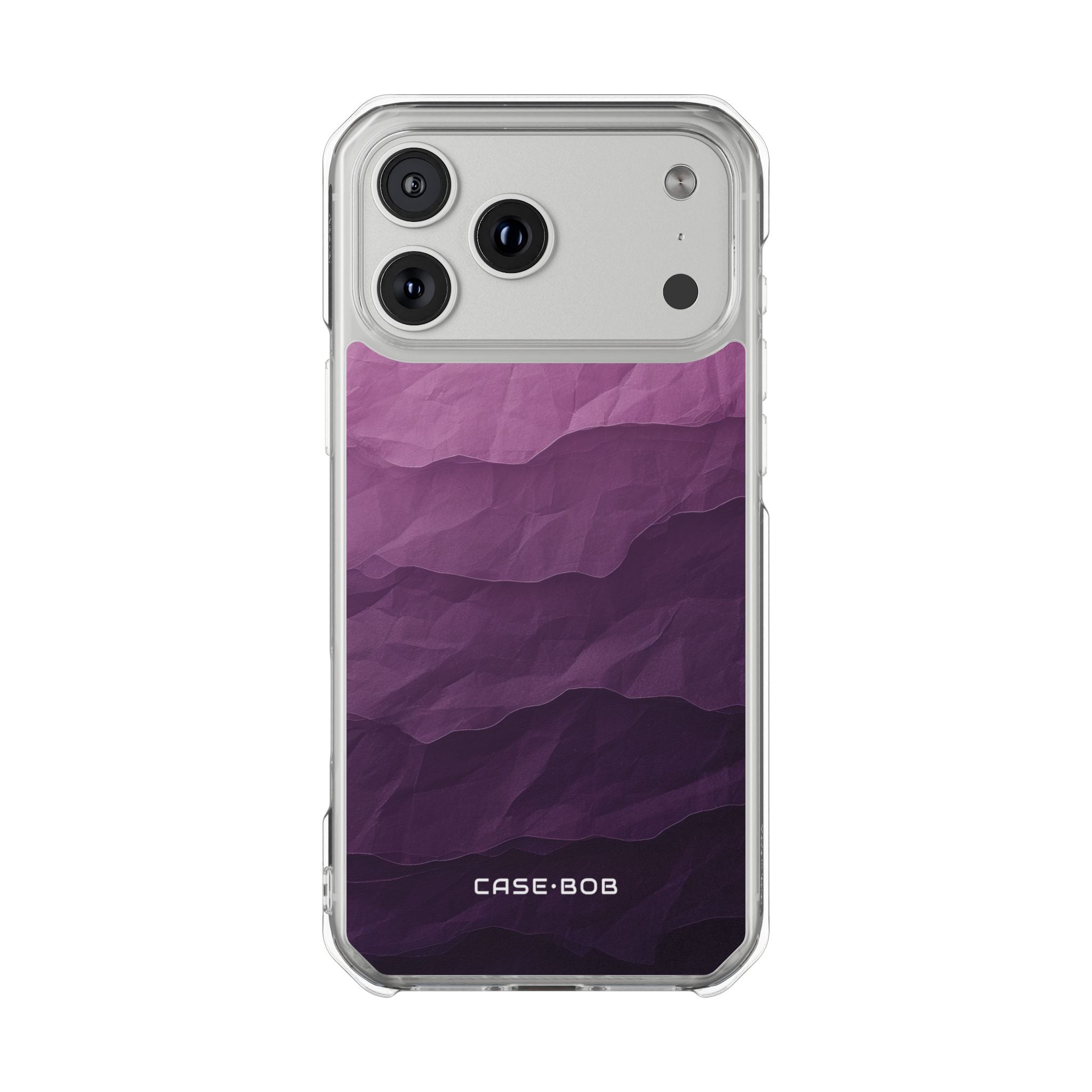 Torn Violet Layers iPhone 17 Pro Max Case - Impact