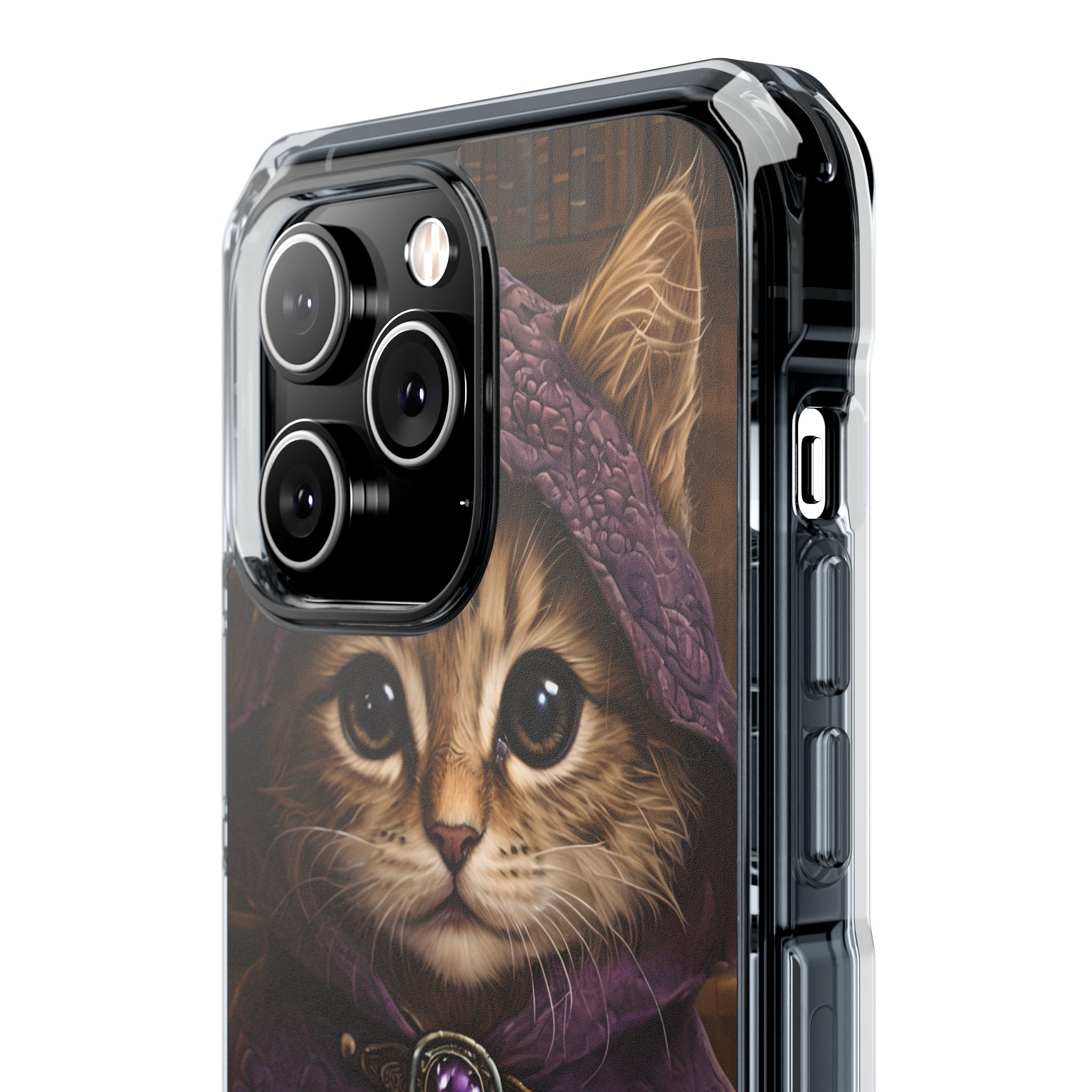 Mystical Wizard Cat iPhone Case - Impact