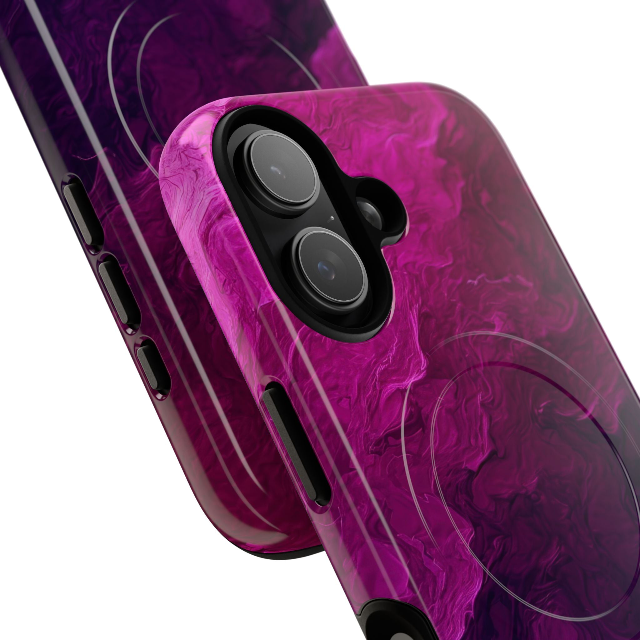 Violet Swirl iPhone 17 Case - Tough+