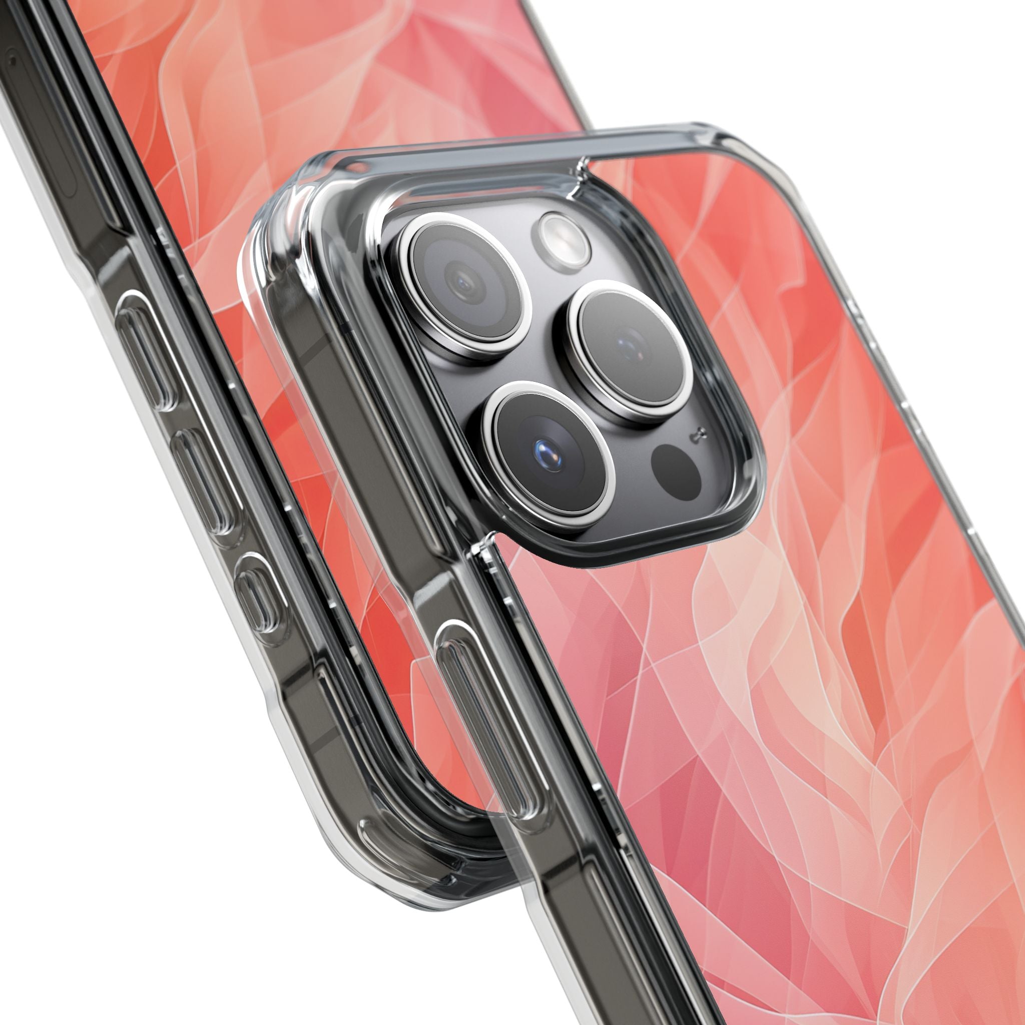 Peach Wave Drift iPhone 15 Pro Case - Impact