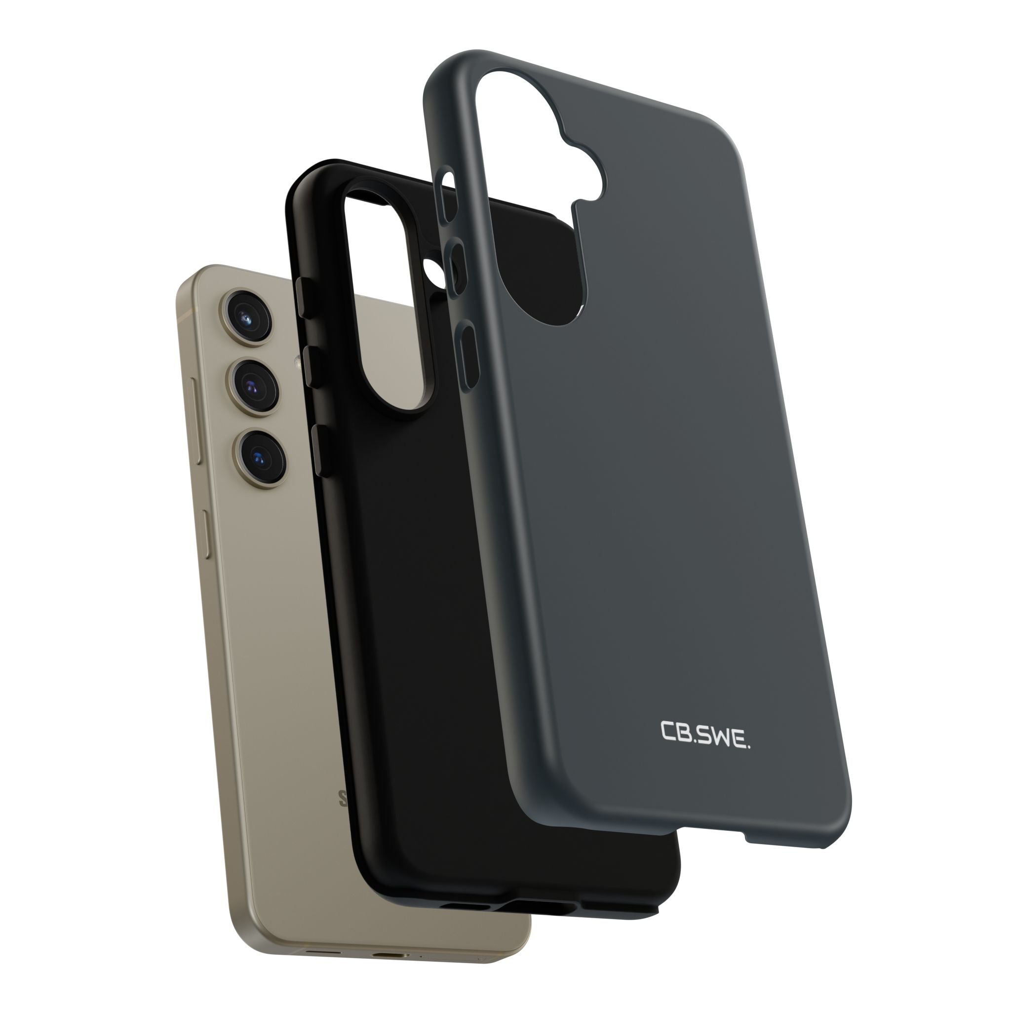 Gunmetal Samsung Case - Tough