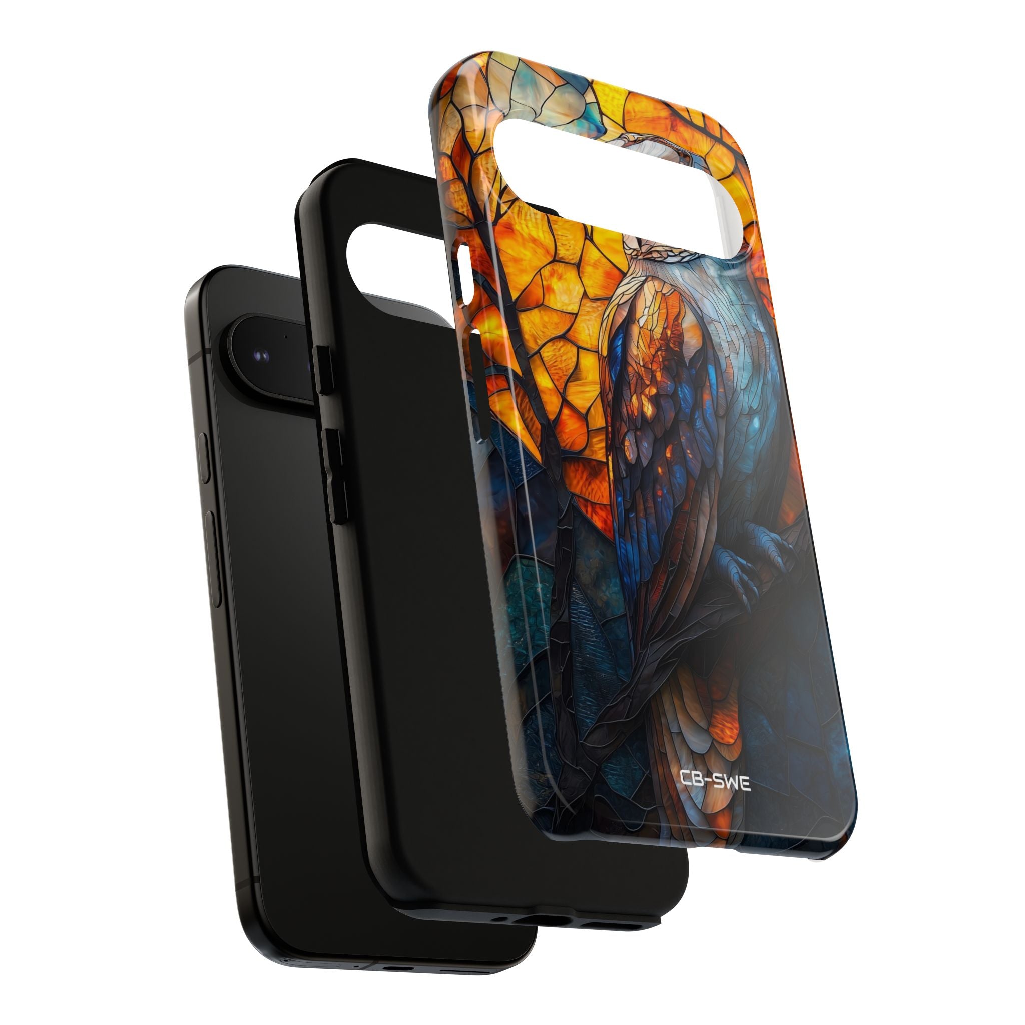 Owl Gazes Moonlight - Google Pixel Case