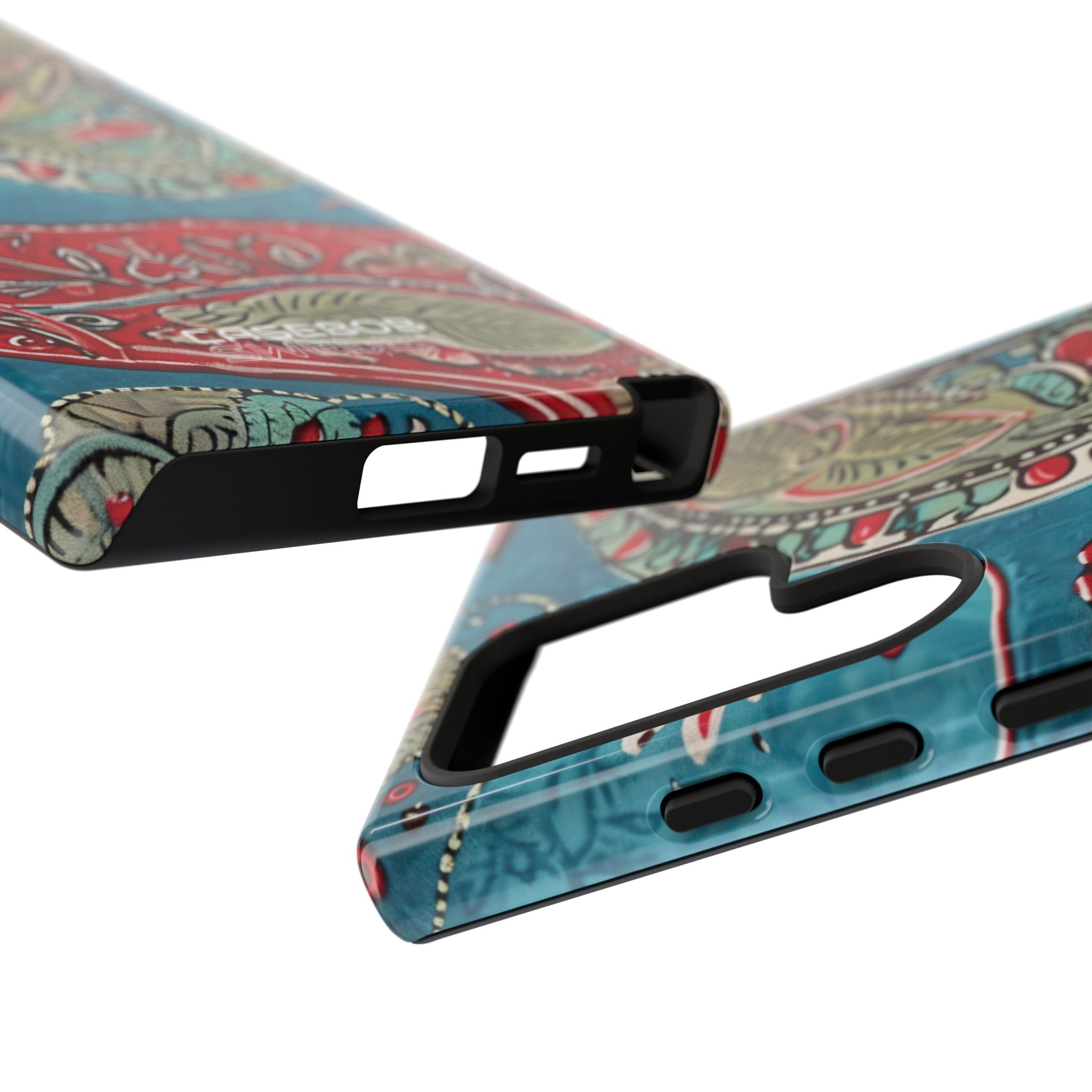 Paisley Floral Fusion Samsung S24 - Tough