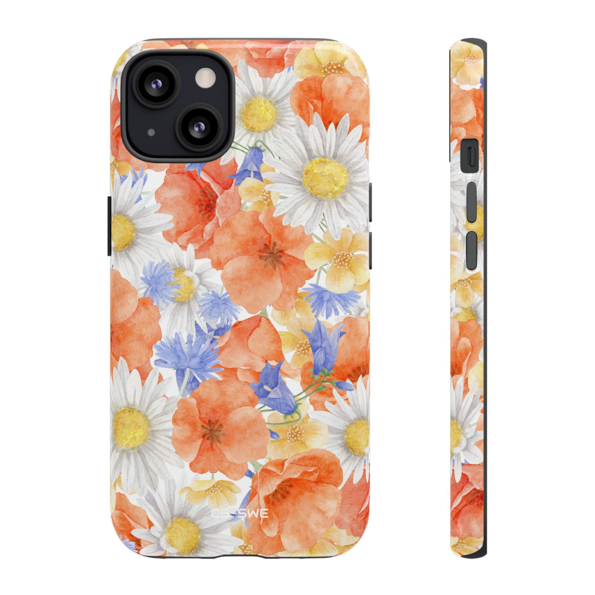 Watercolor Floral Harmony - iPhone Case