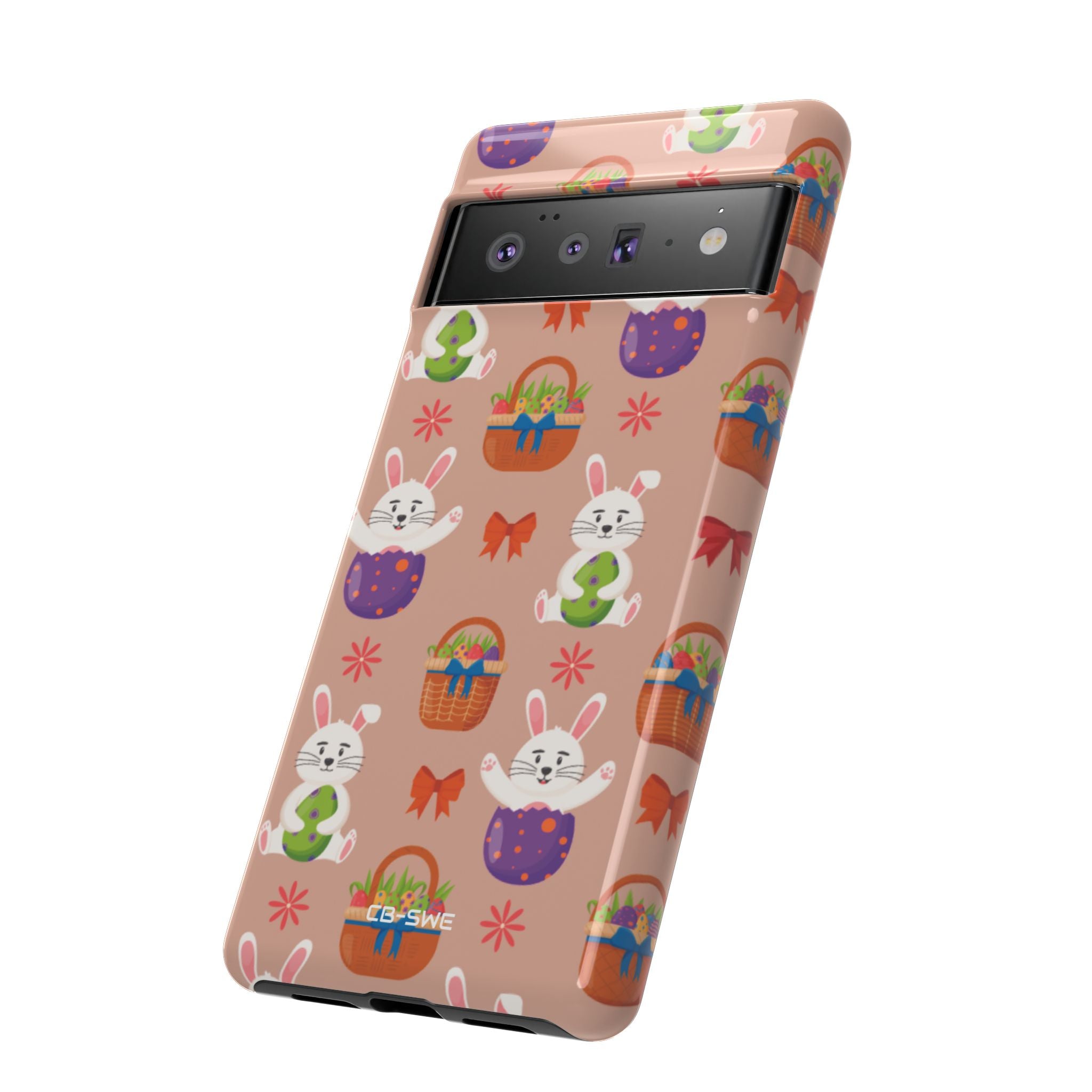 Bunnies Hold Eggs - Google Pixel Case
