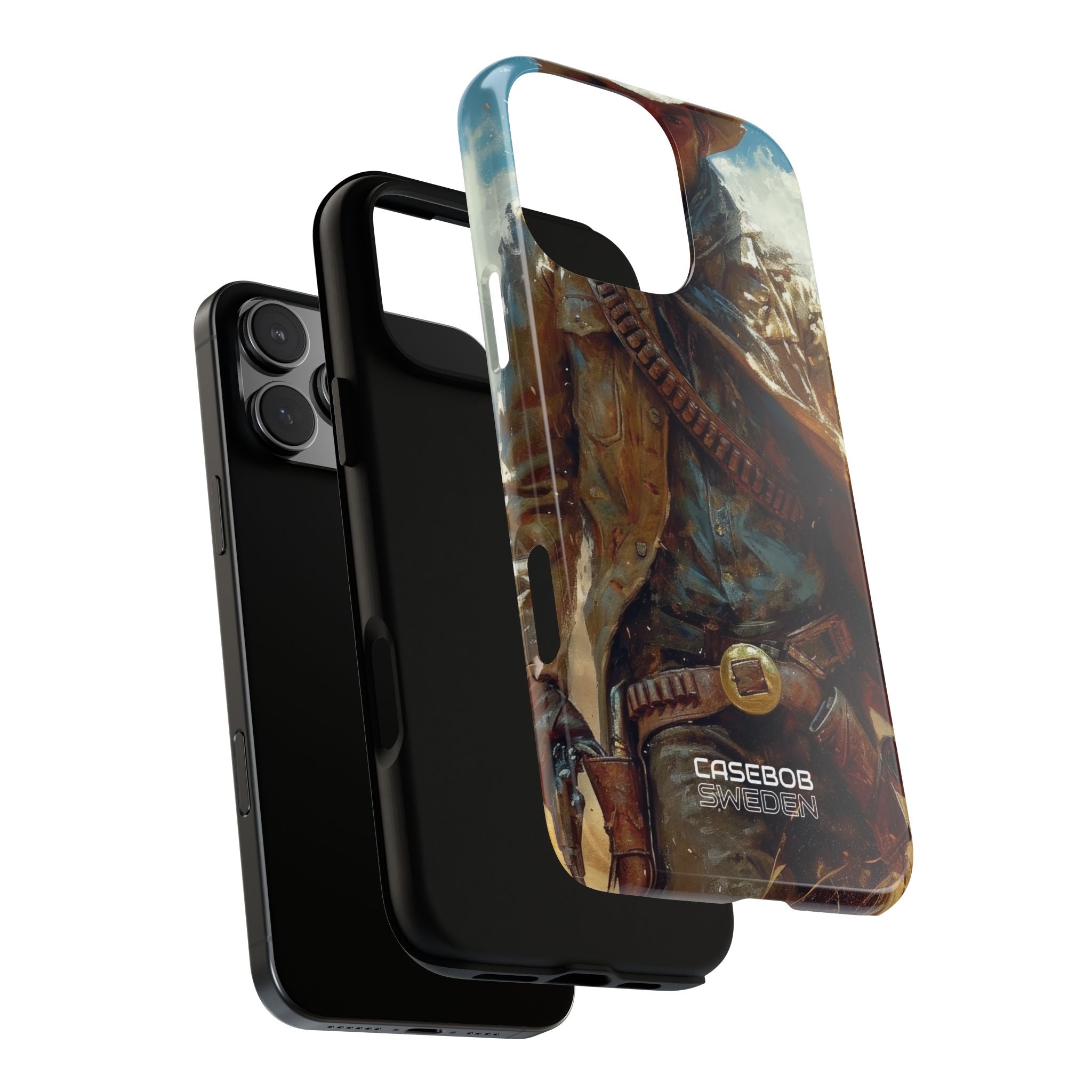 Western Horizon Rider iPhone 16 - Tough