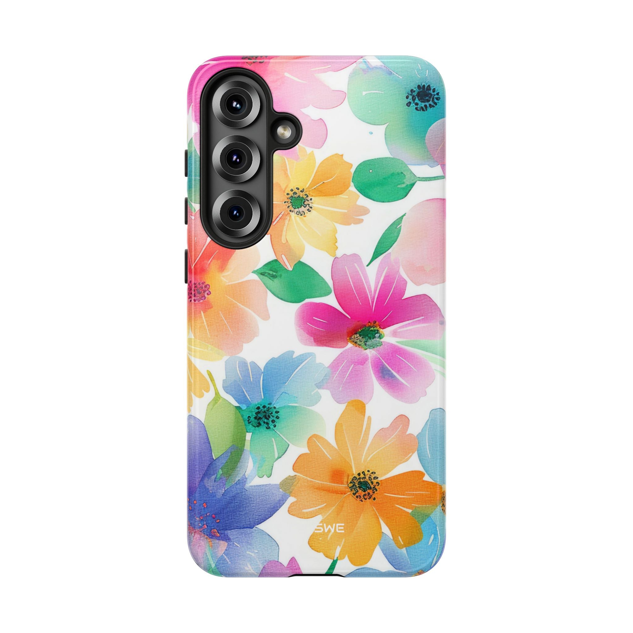 Vibrant Floral Impression - Samsung Case