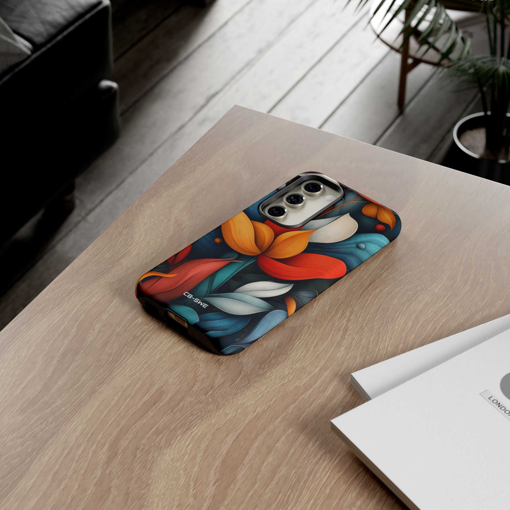 Vibrant Floral Harmony - Samsung Case