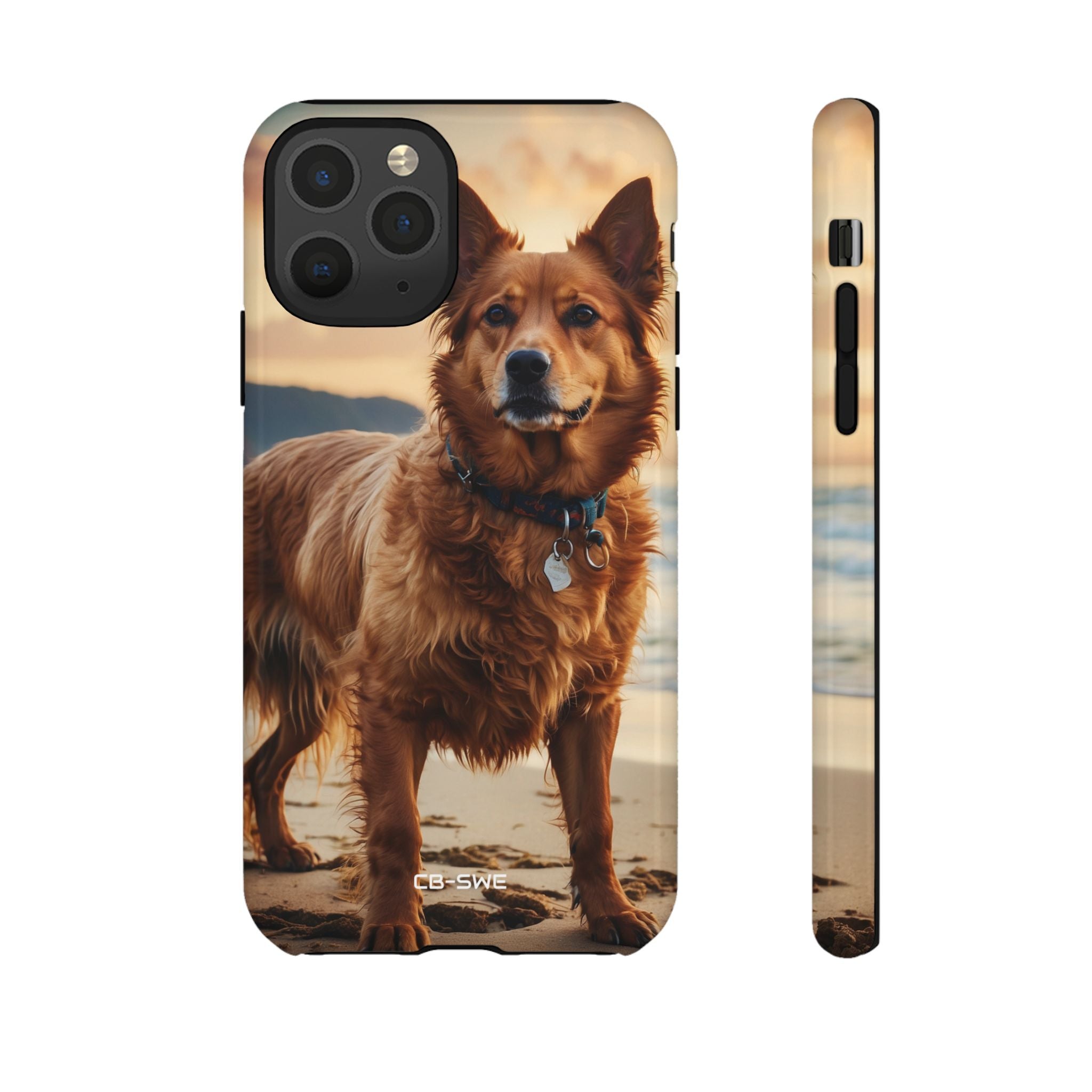 Golden Dog Plays - iPhone Case