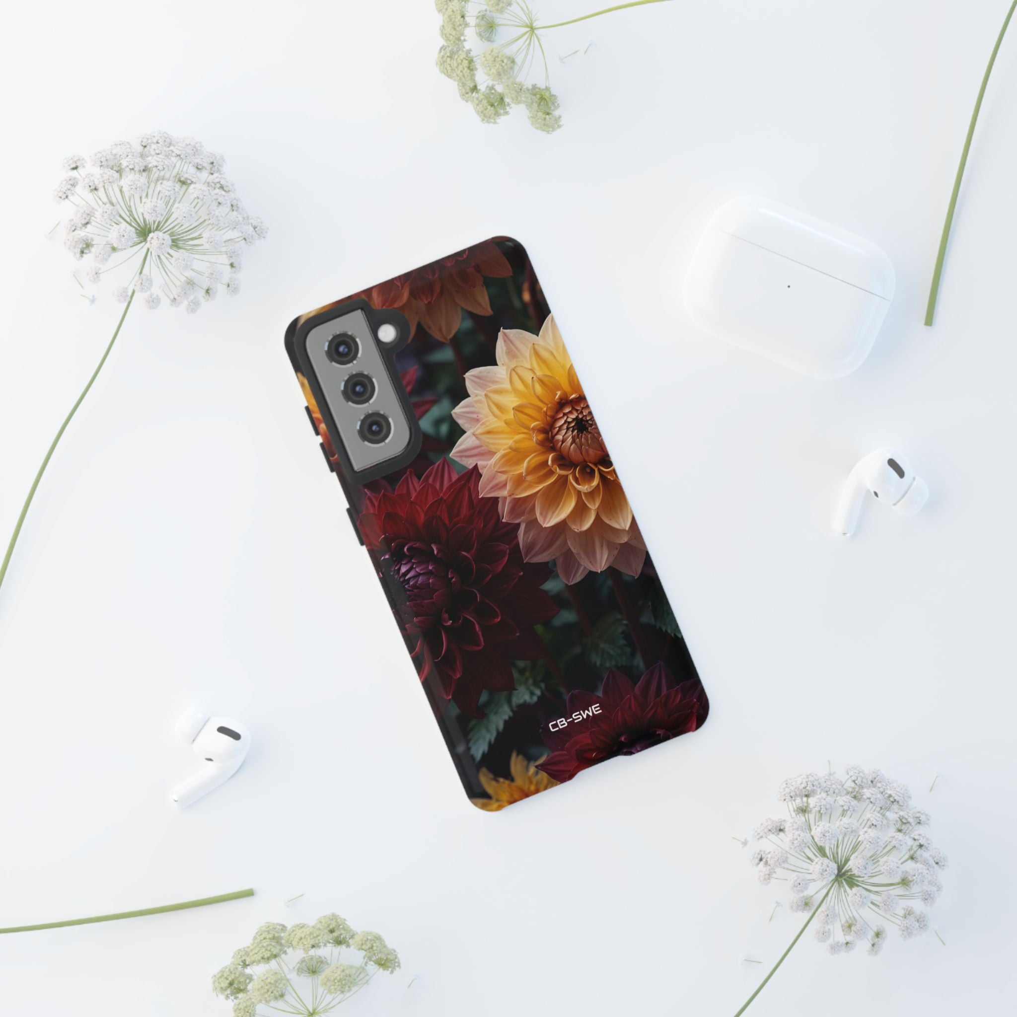 Dahlias Embrace Light - Samsung Case