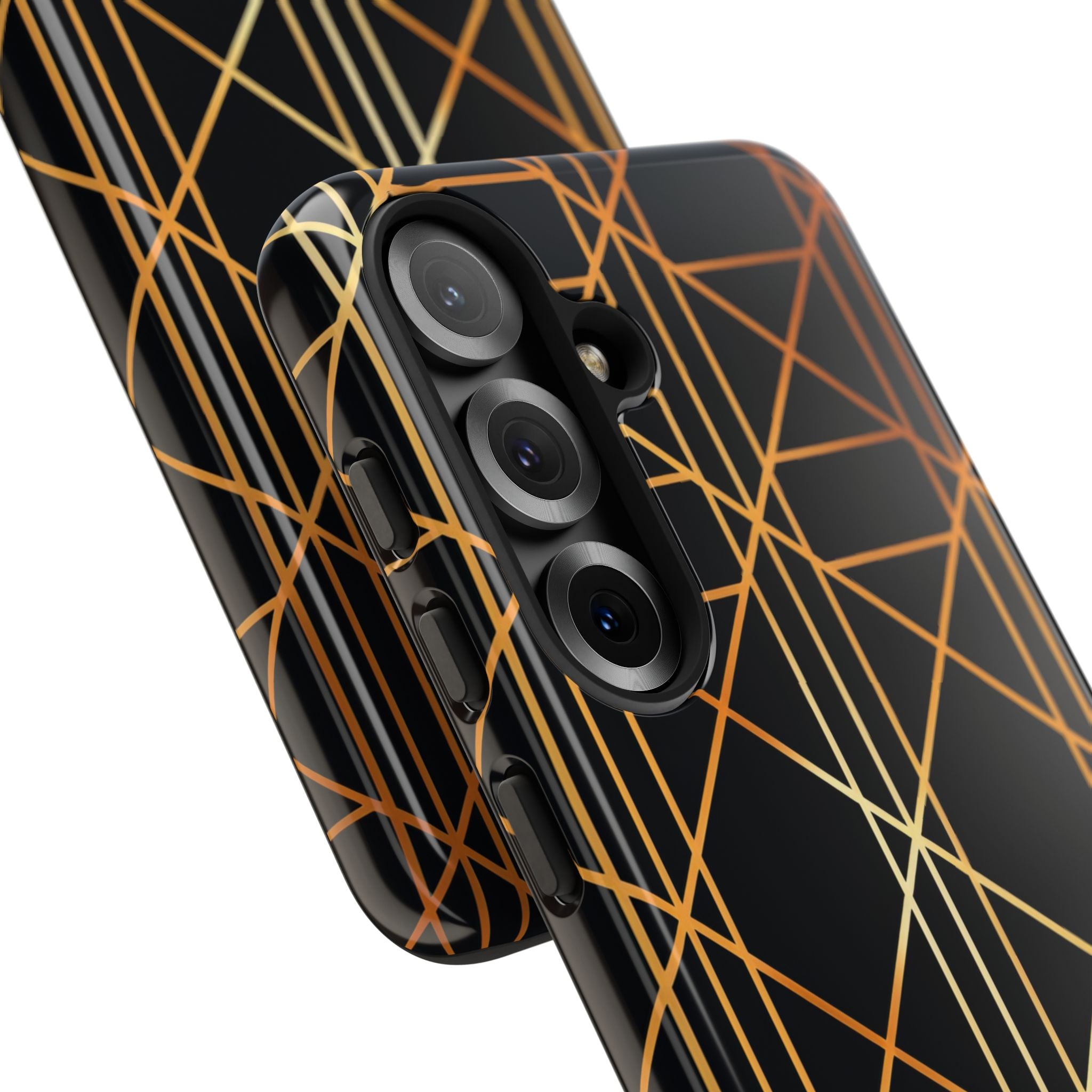Gouden Geometrische Elegant Samsung S25 - Tough