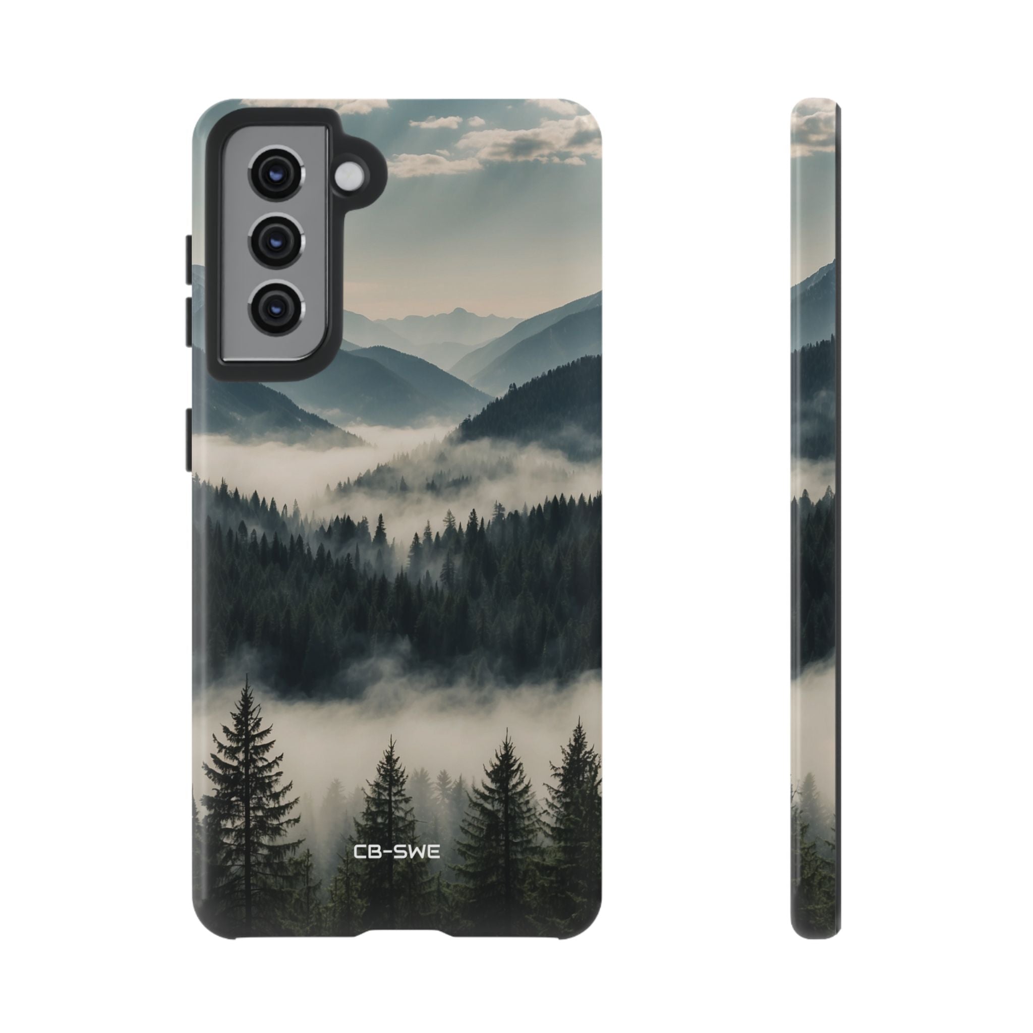 Misty Forest Embrace - Samsung Case