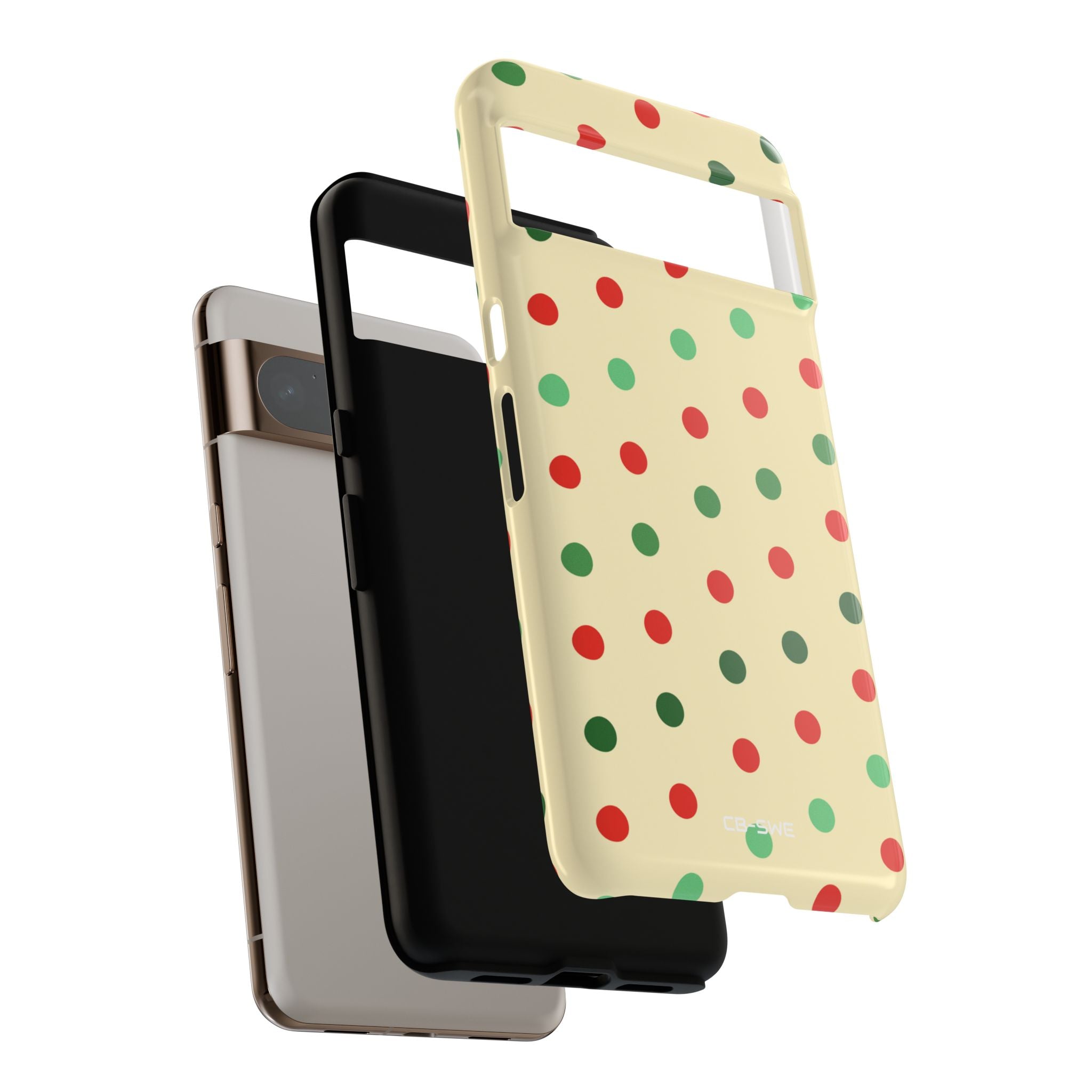 Colorful Dots Dance - Google Pixel Case