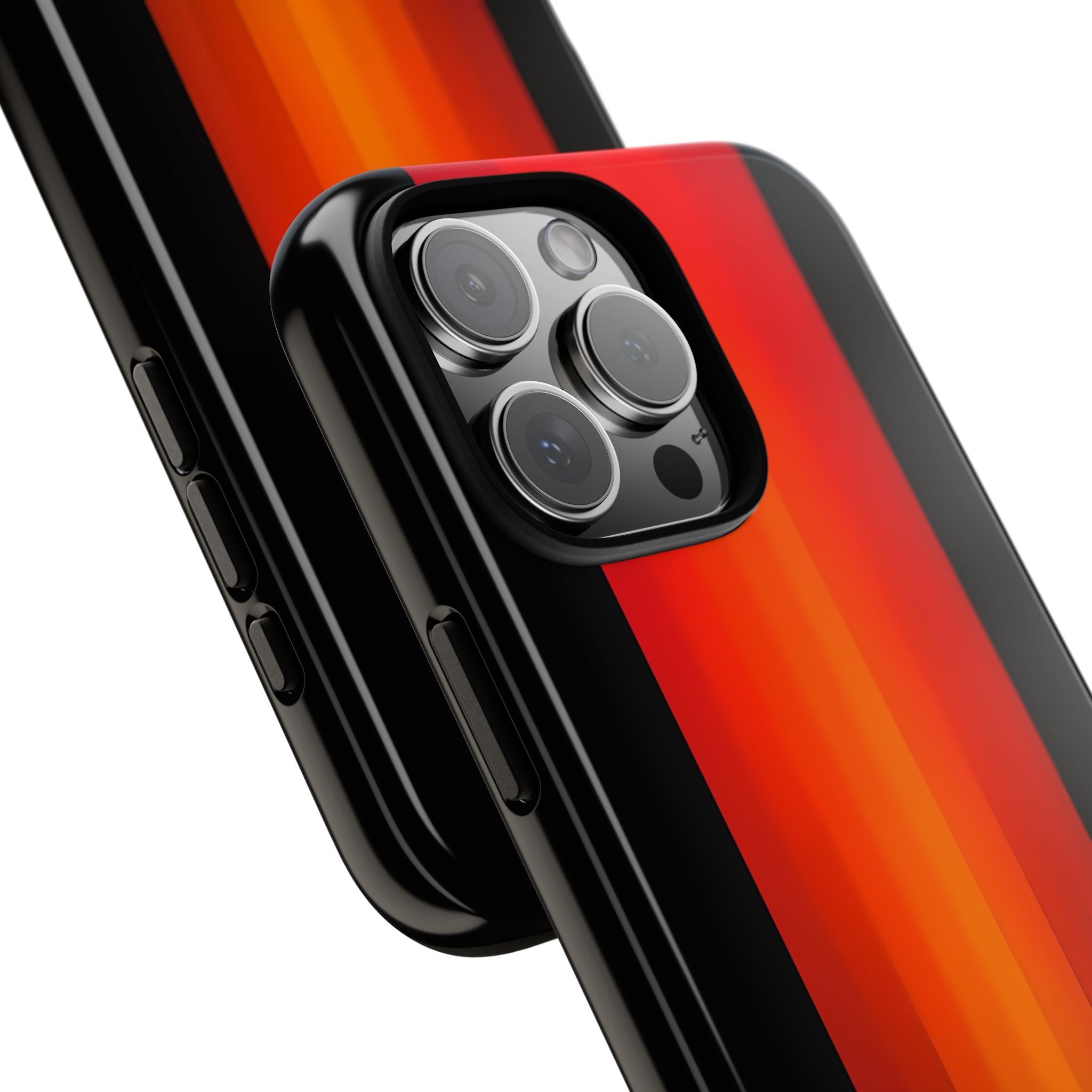 Fiery Symmetry Blaze - iPhone Case