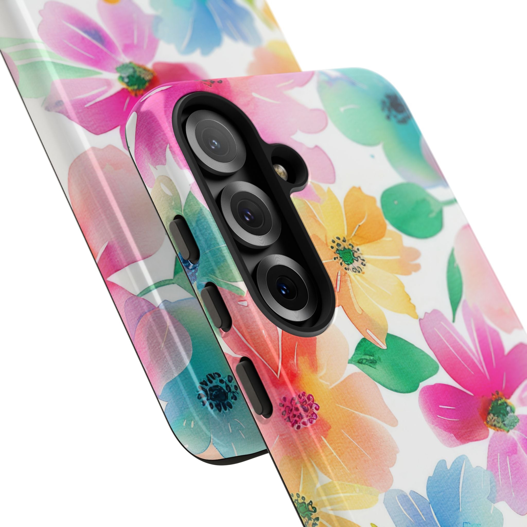 Vibrant Floral Impression - Samsung Case