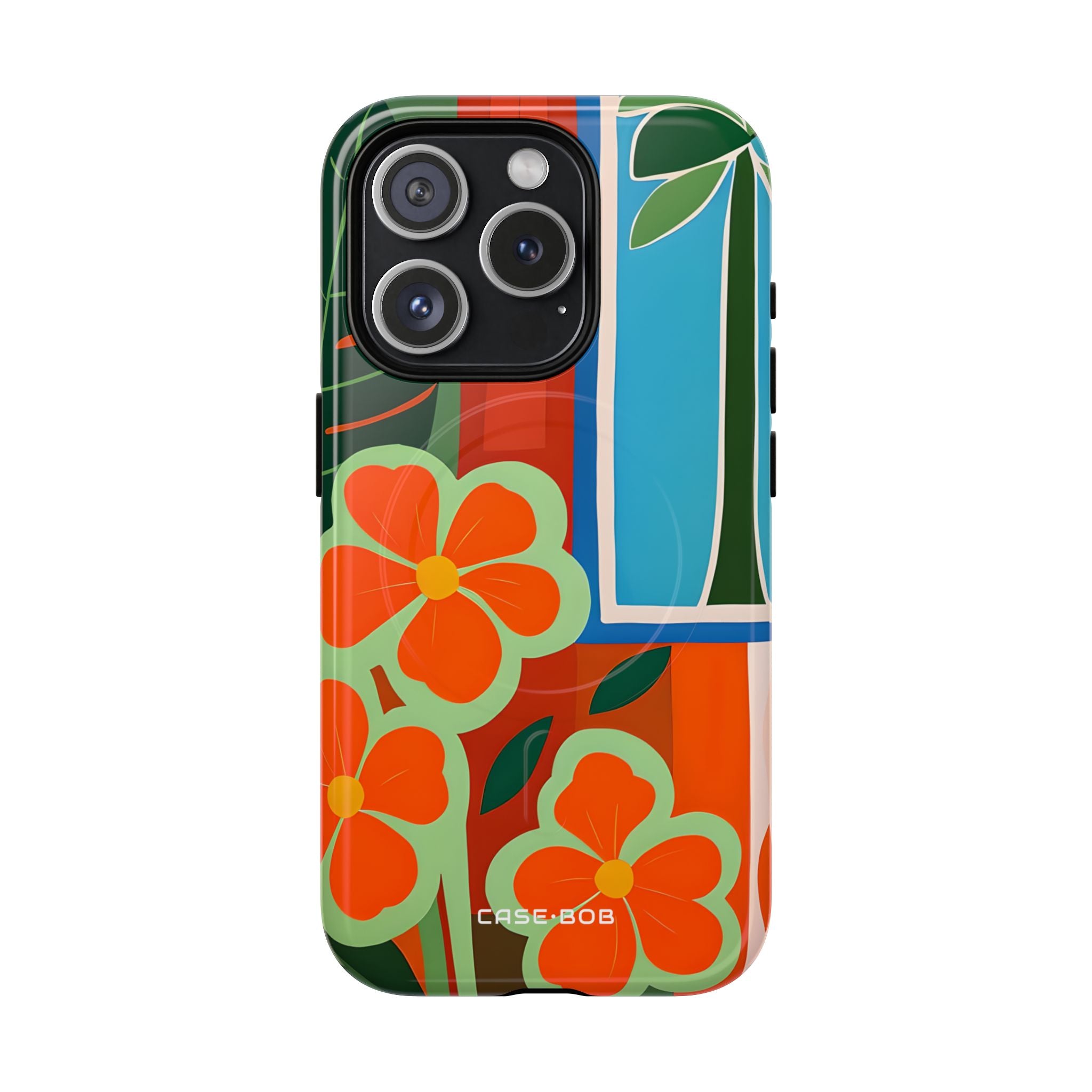 Orange Blossom Burst iPhone 15 Pro Case - Tough+