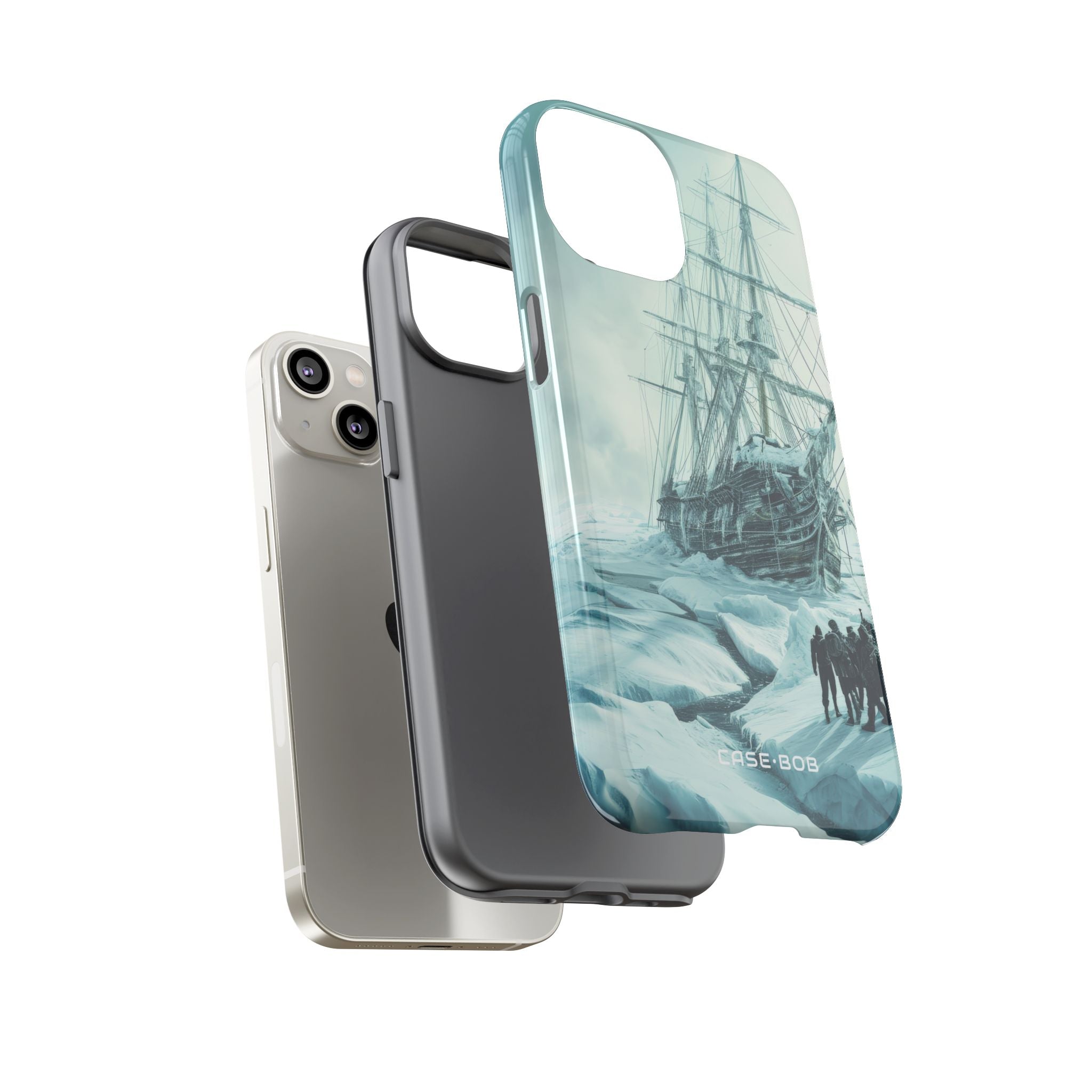 Icebound Ship iPhone 14 Case - Tough