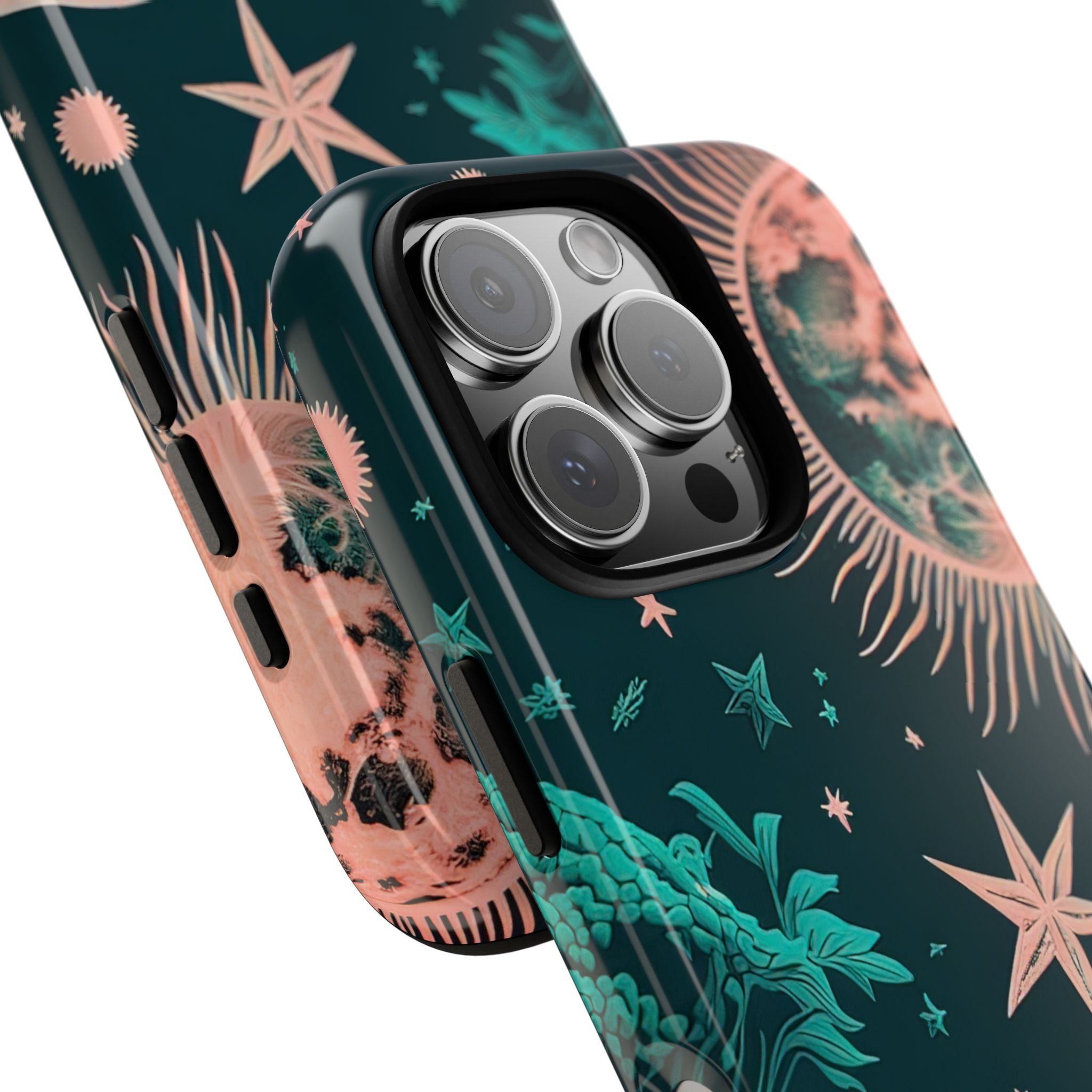 Celestial Botanical Night - iPhone Case