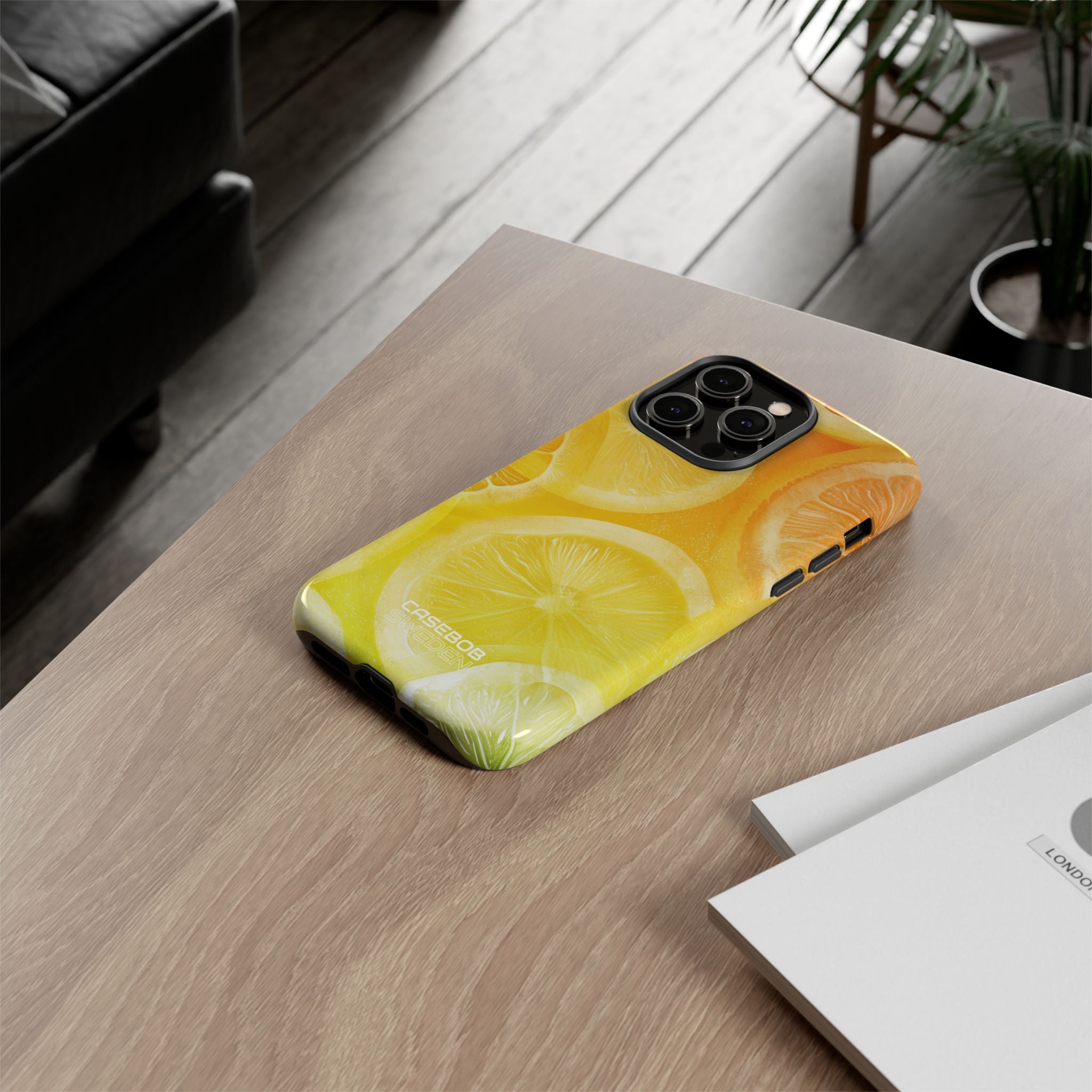 Citrus Splash Burst iPhone 14 - Tough