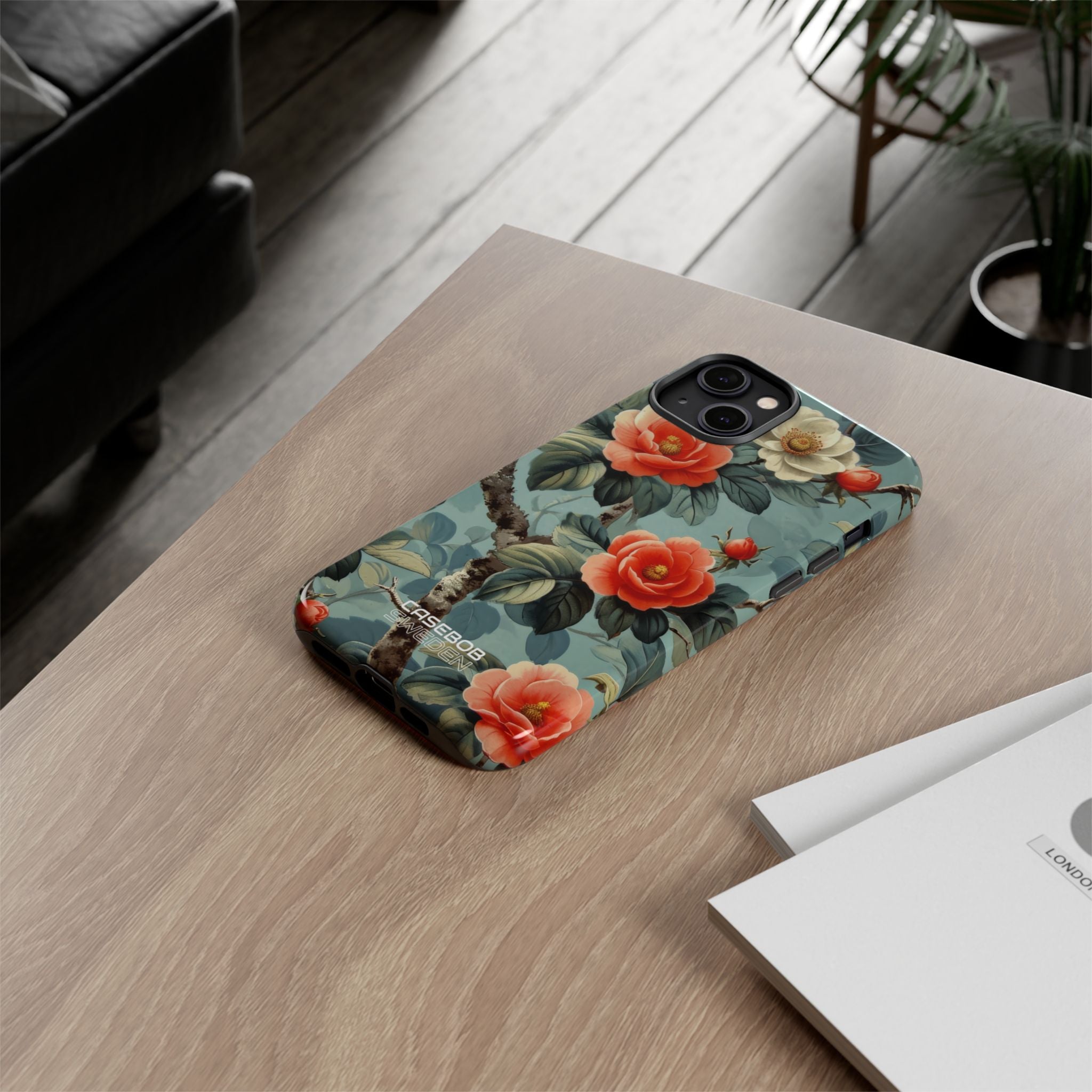 Arazzo Coral Blossom iPhone 14 - Tough