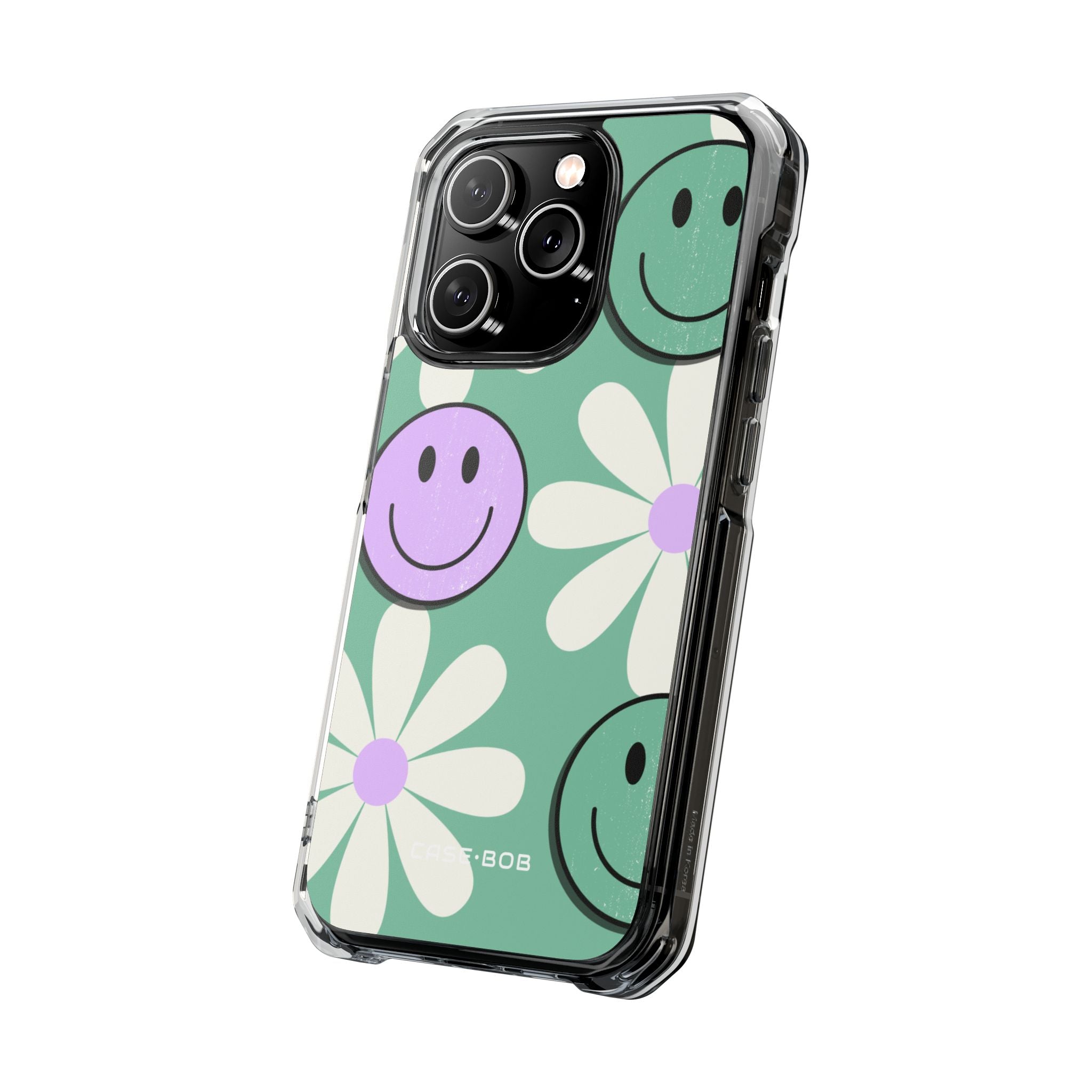 Smiley Daisy Glow iPhone 14 Pro Case - Impact
