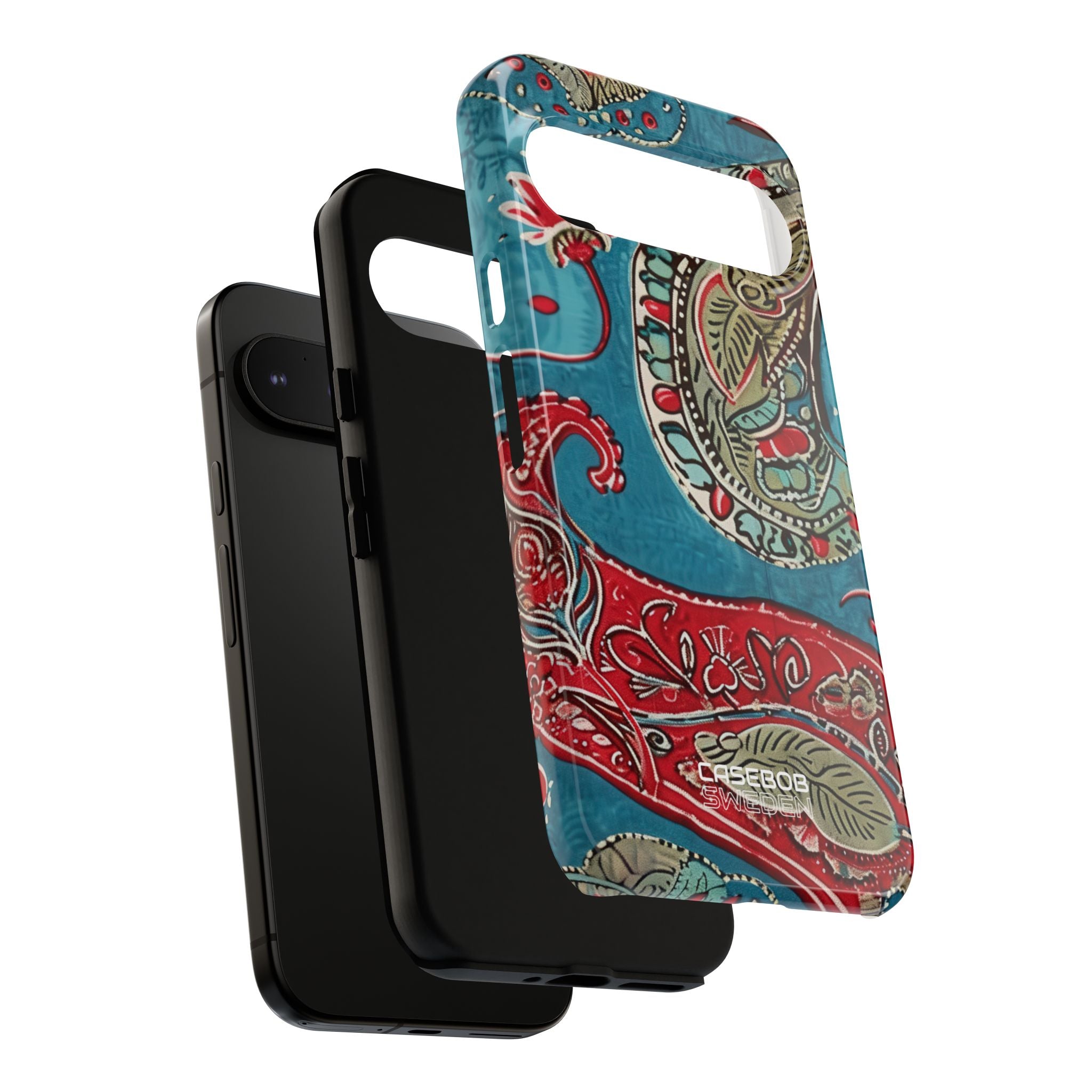 Paisley Floral Fusion Google Pixel 9 - Tough