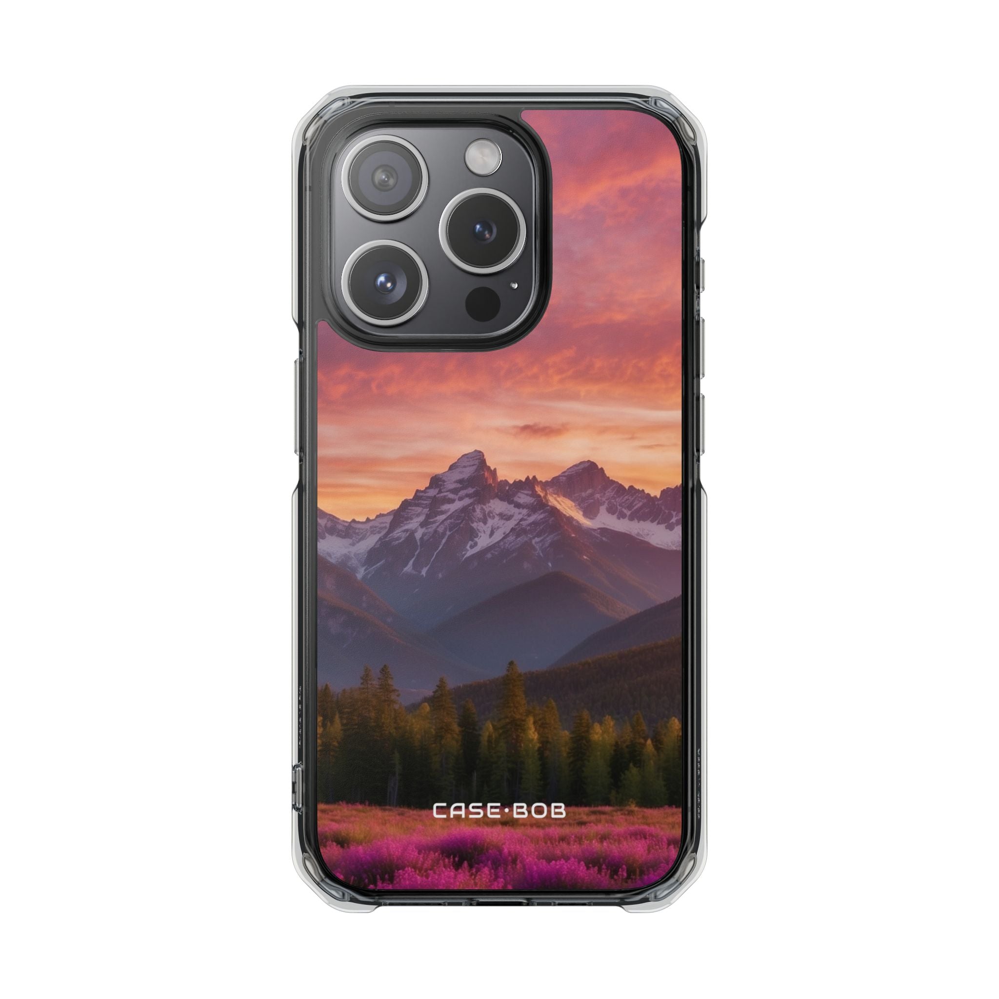 Snowcap Bloom iPhone 15 Pro Case - Impact