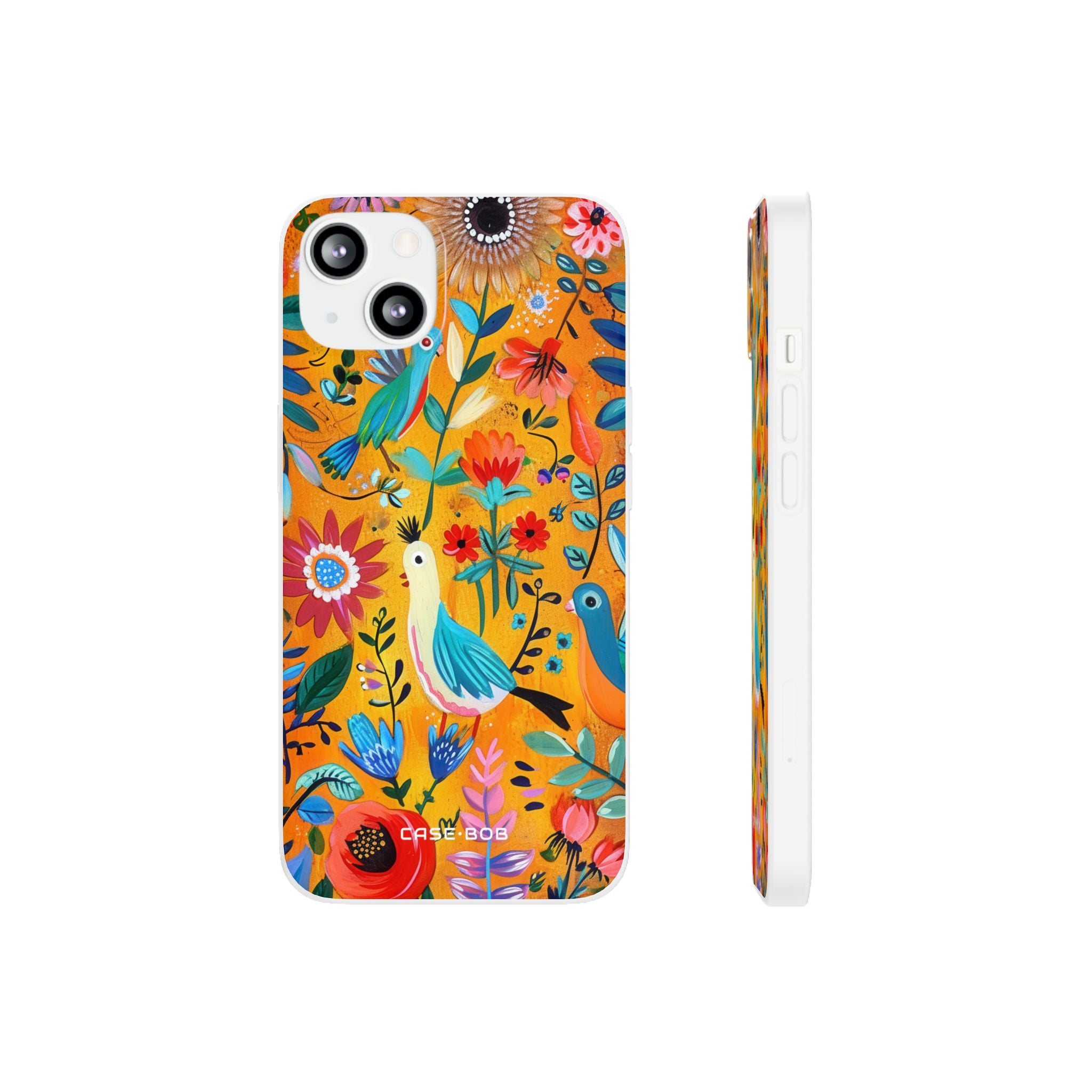 Colorful Birds Bloom iPhone 13 - Soft