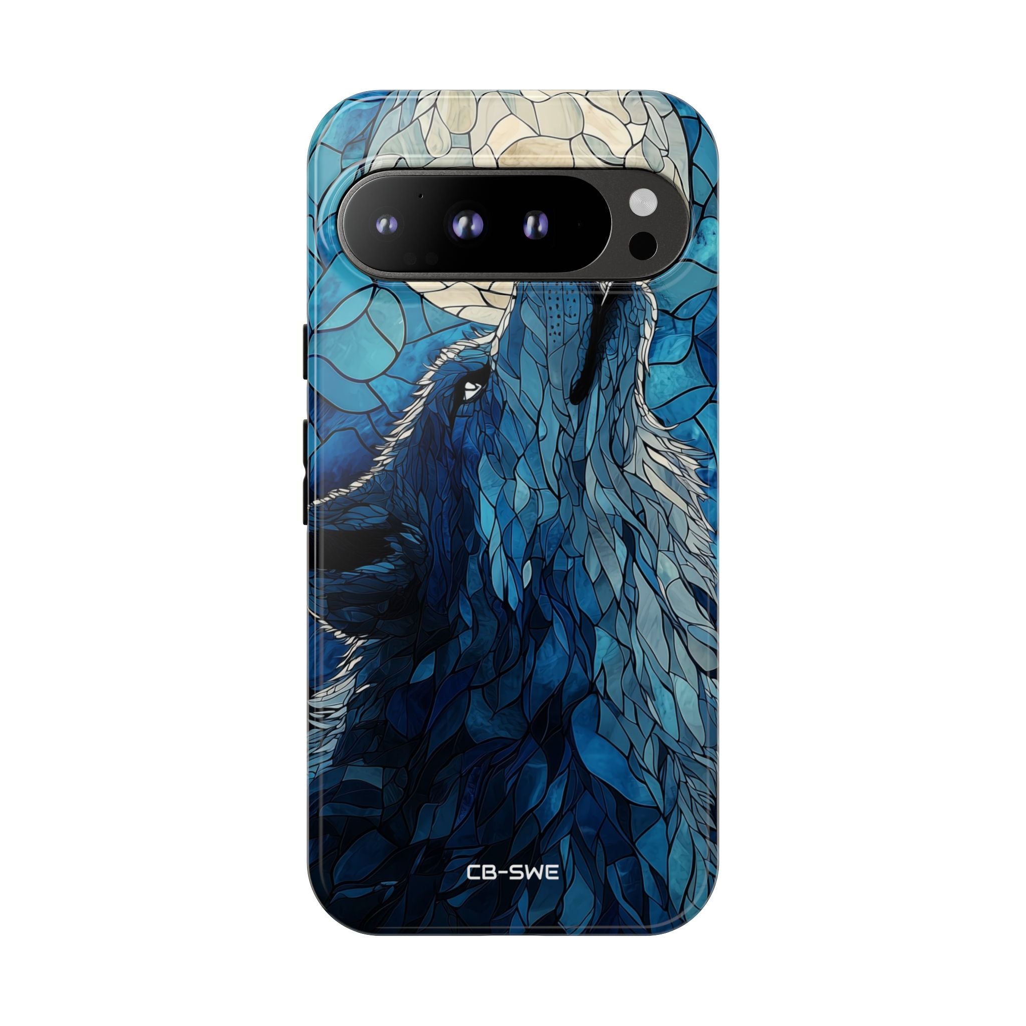 Wolf Howls Moonlight - Google Pixel Case