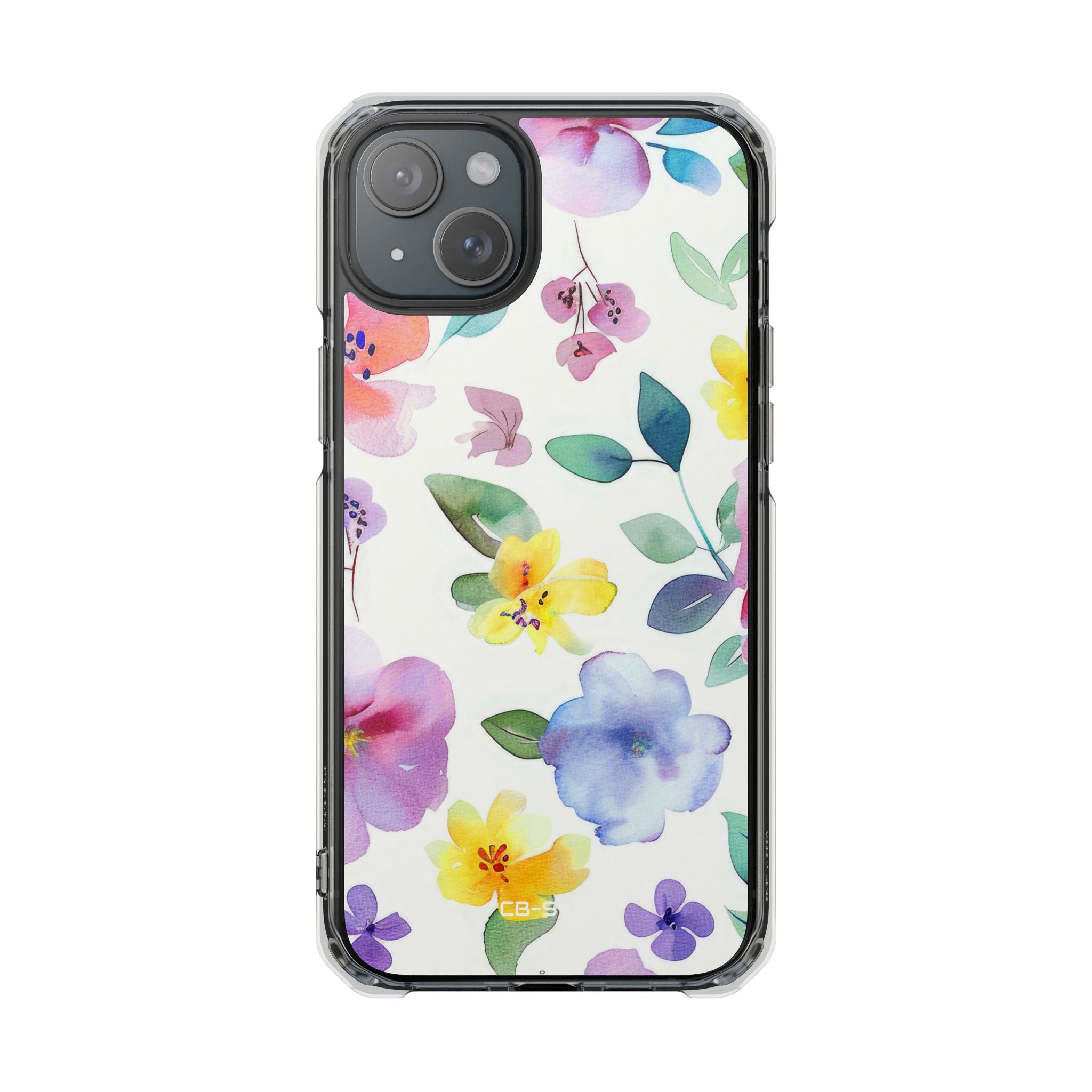 Whimsical Watercolor Florals iPhone Case - Impact