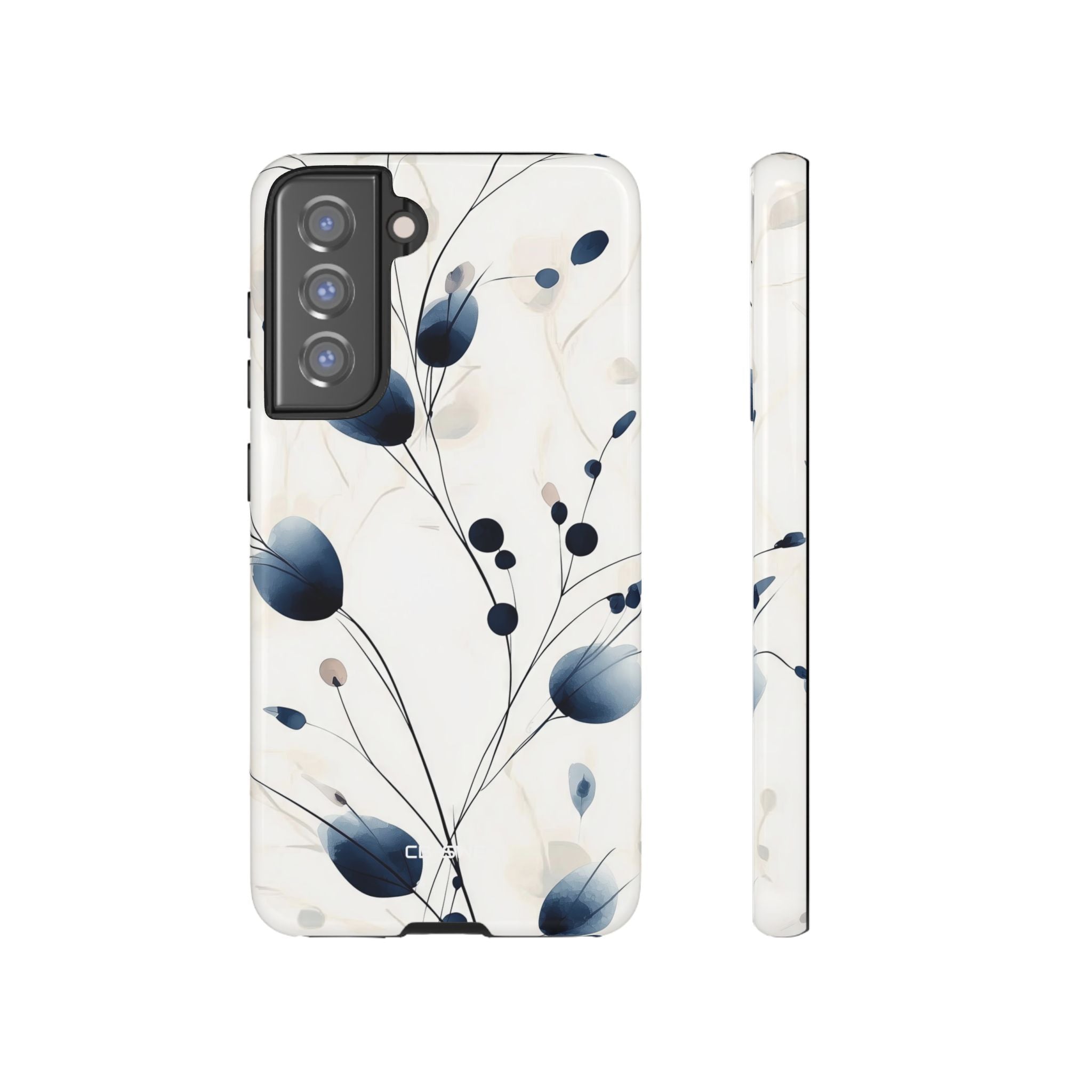 Floral Harmony Blue - Samsung Case