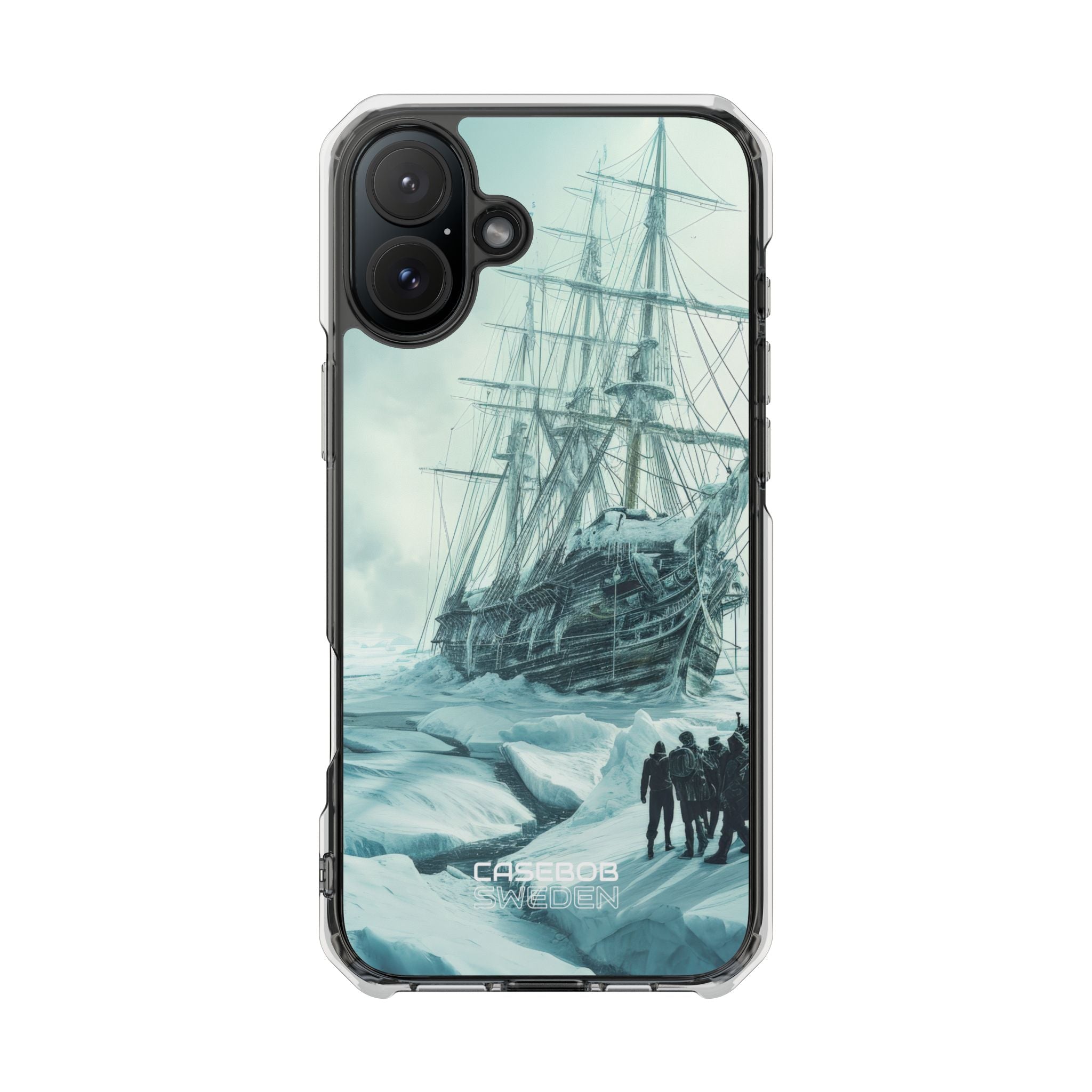 Frozen Shipwreck iPhone 16 - Impact Clear+