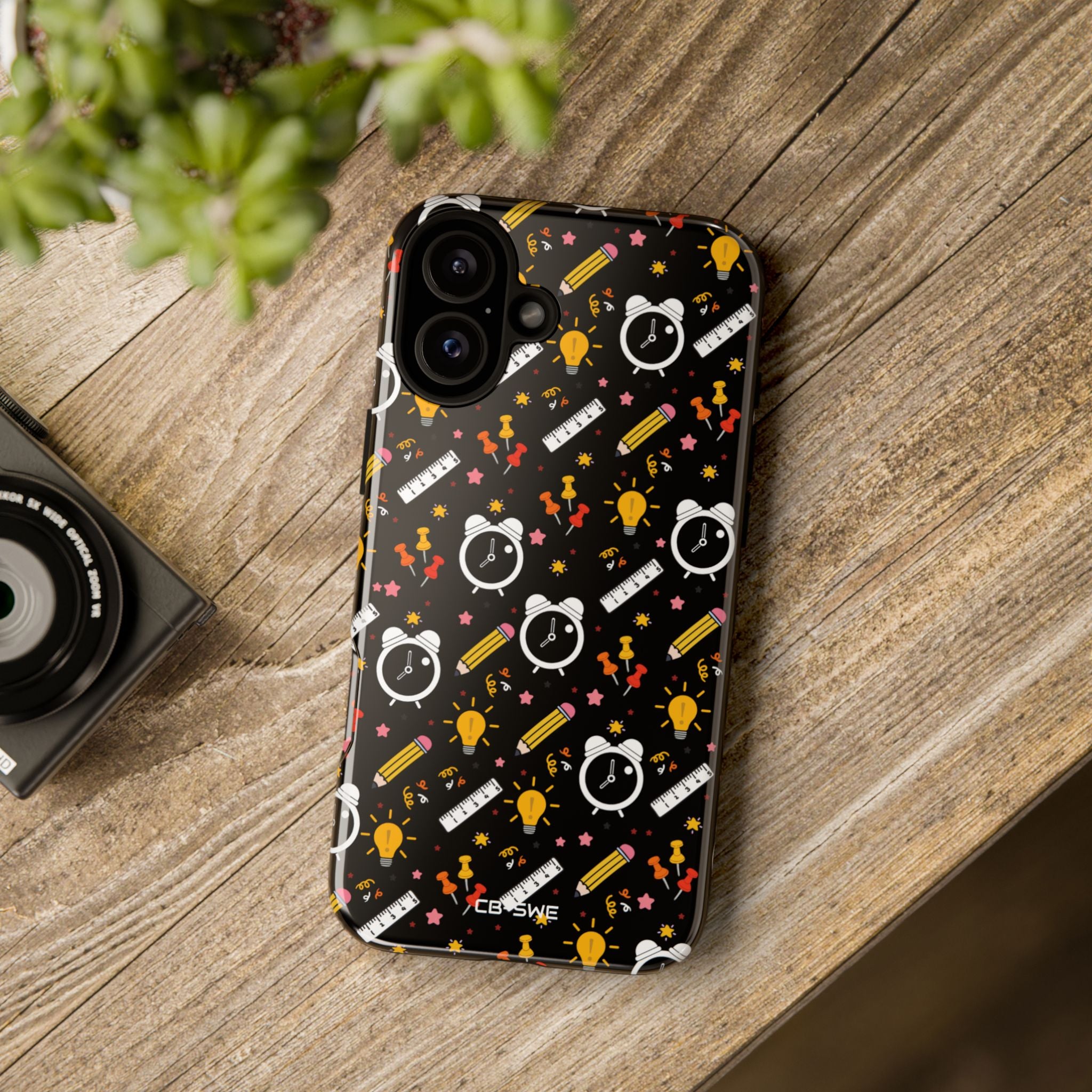 Bright Pencils Twirl - iPhone Case