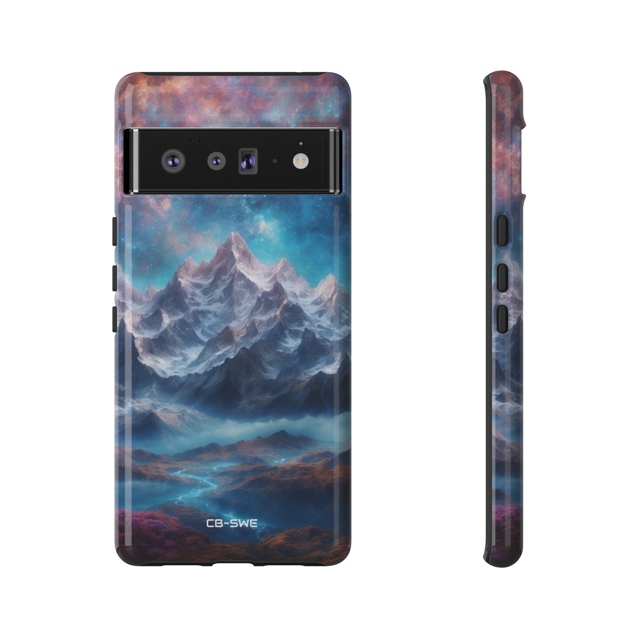 Celestial Mountains Rise - Google Pixel Case