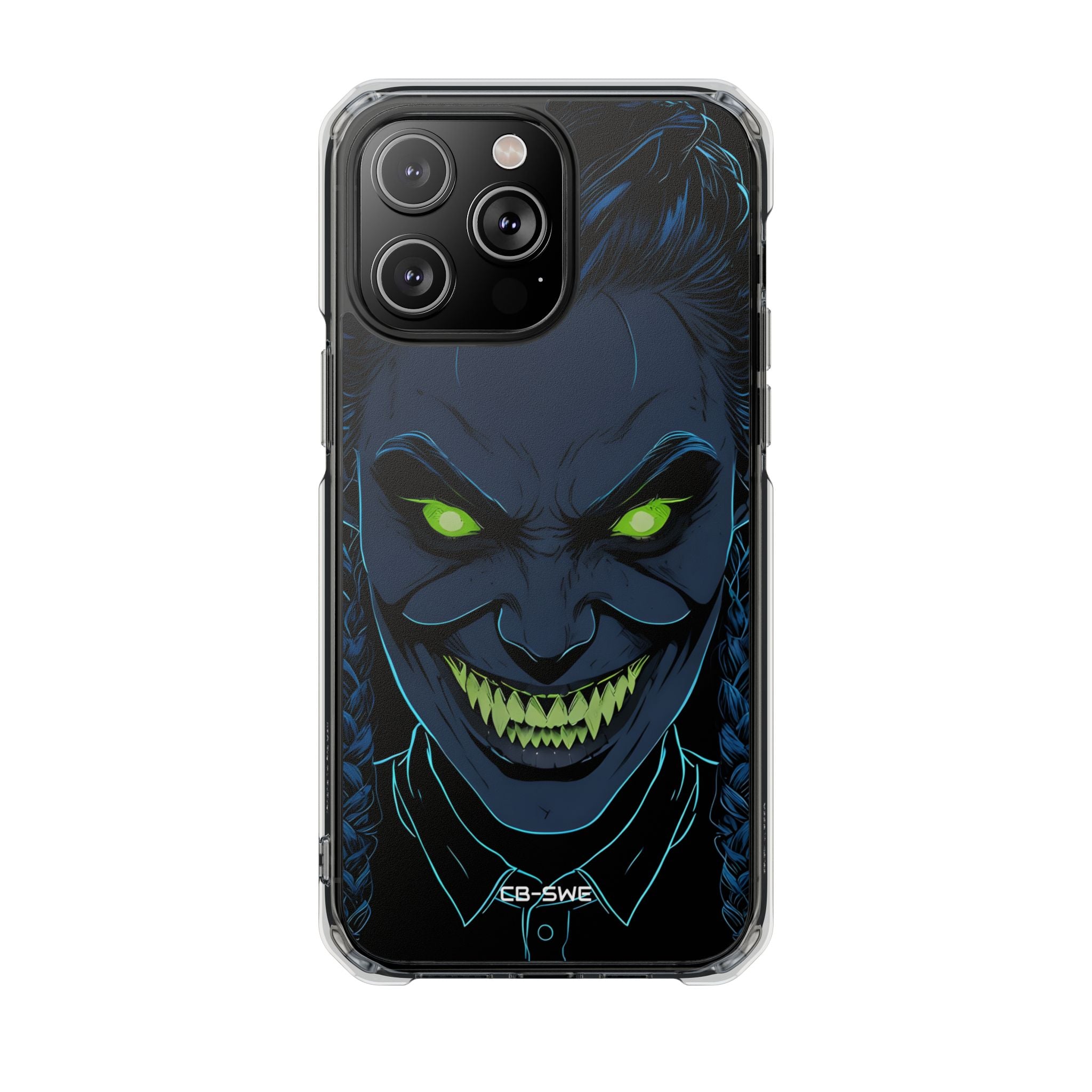 Glowing Eyes Dark Fiend iPhone Case - Impact