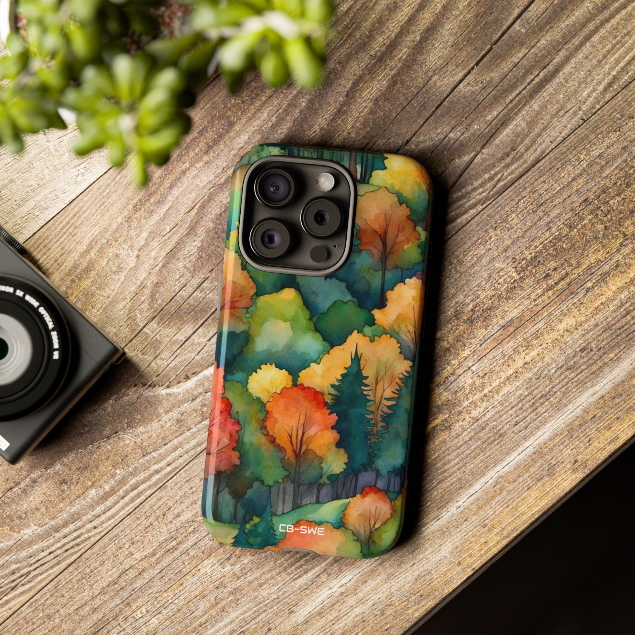 Autumn Leaves Dance - iPhone Case