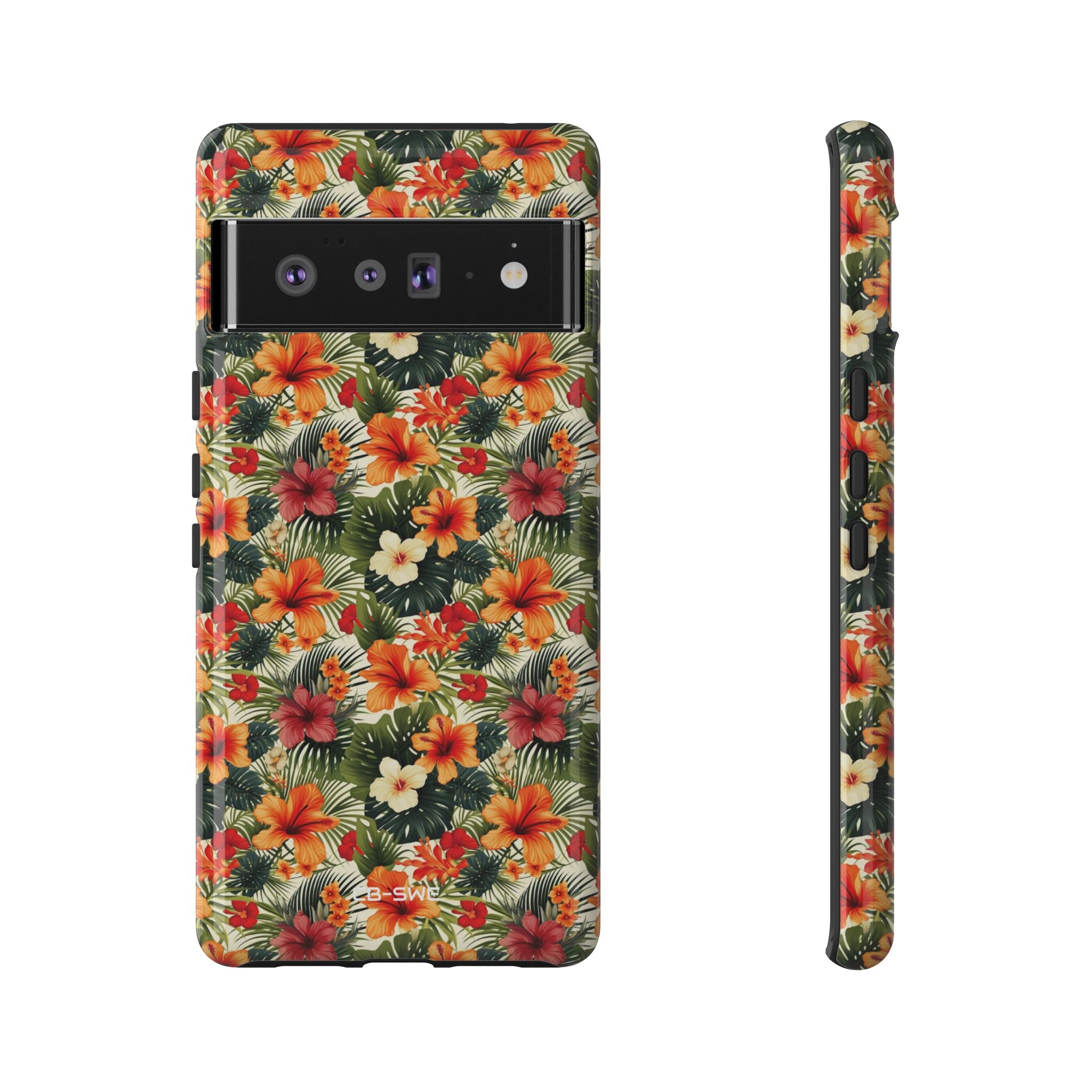 Tropical Blooms Flourish - Google Pixel Case