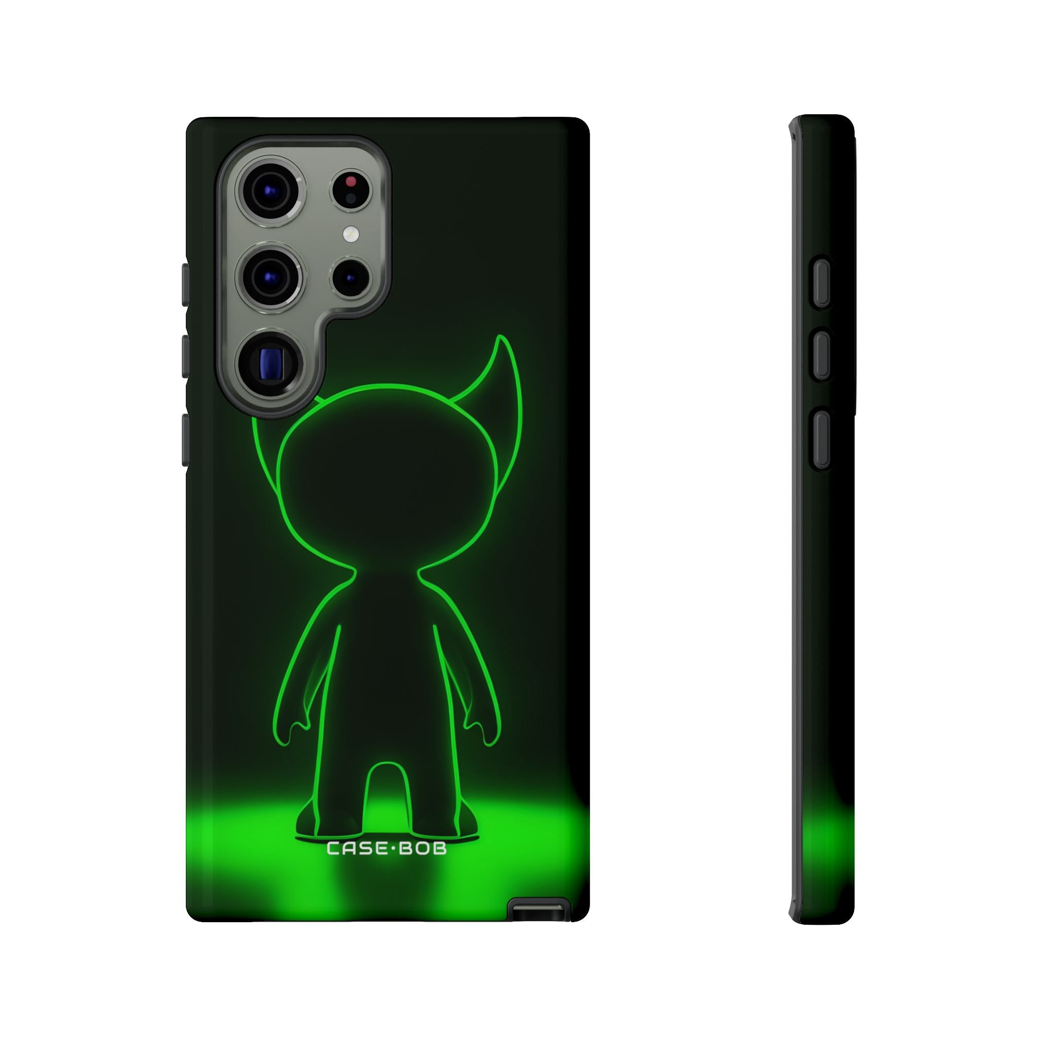 Neon Horned Glow Samsung S23 Ultra Case - Tough