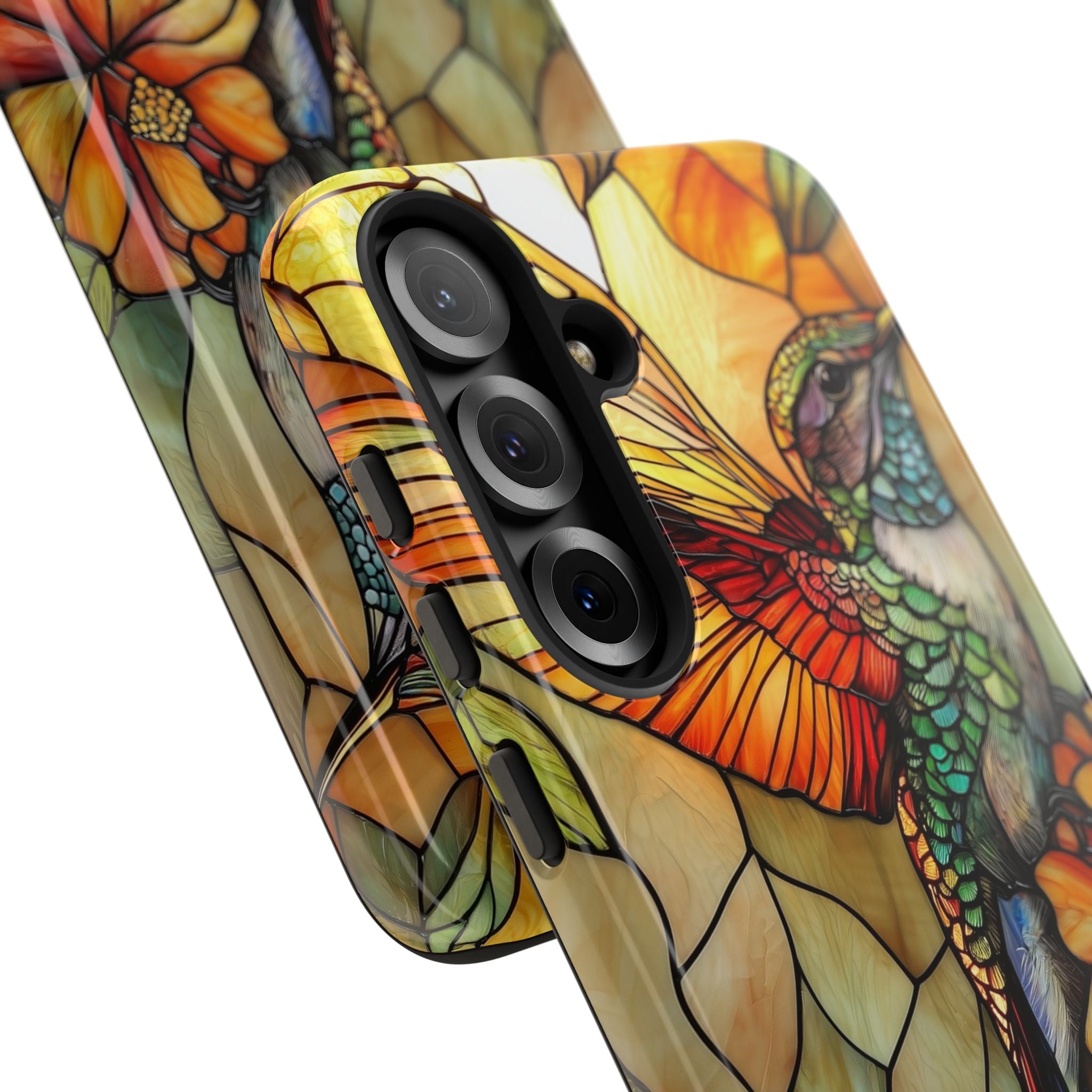 Hummingbird Dances Among Flowers - Samsung Case