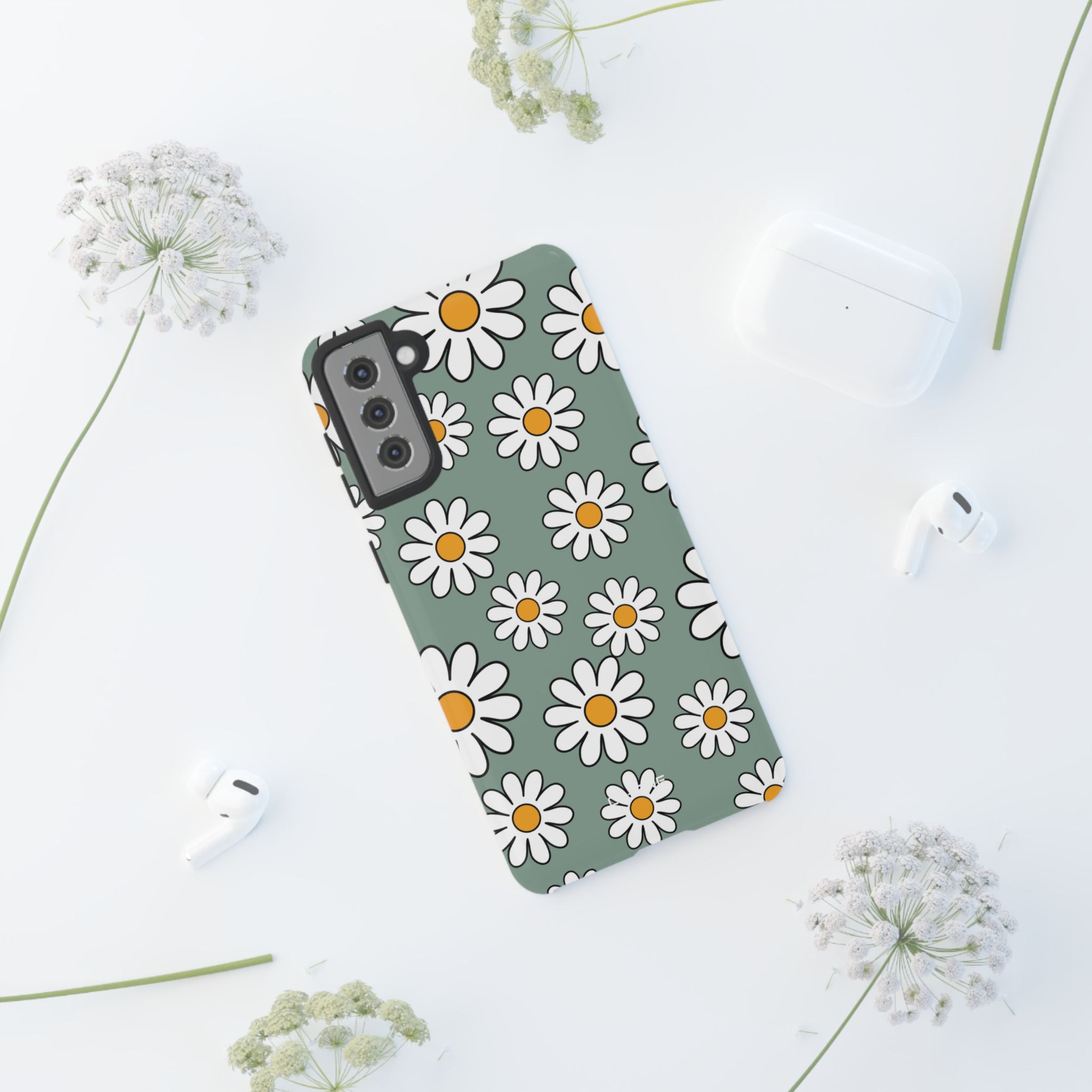Daisies Dance Playfully - Samsung Case